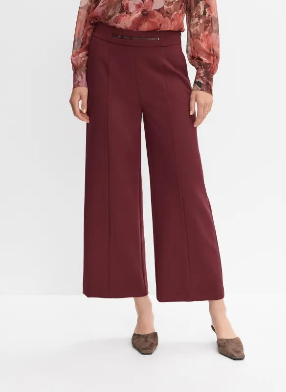 Zip Detail Culotte Pants sold by Melanie Lyne
