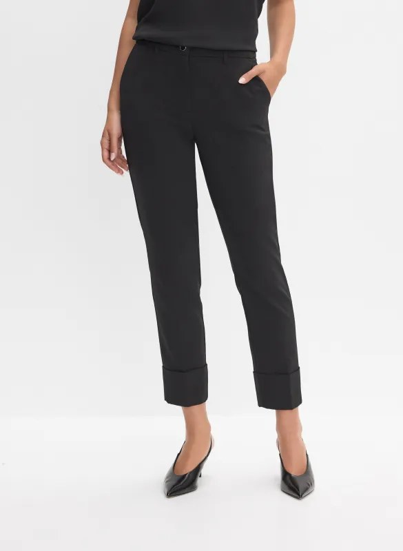 Cuffed Straight-Leg Pants sold by Melanie Lyne