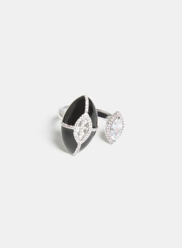 Cubic Zirconia Crystal Ring sold by Melanie Lyne