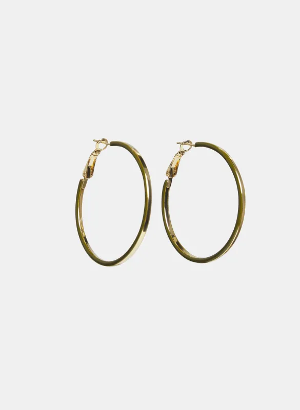 Metal Hoop Earrings sold by Melanie Lyne
