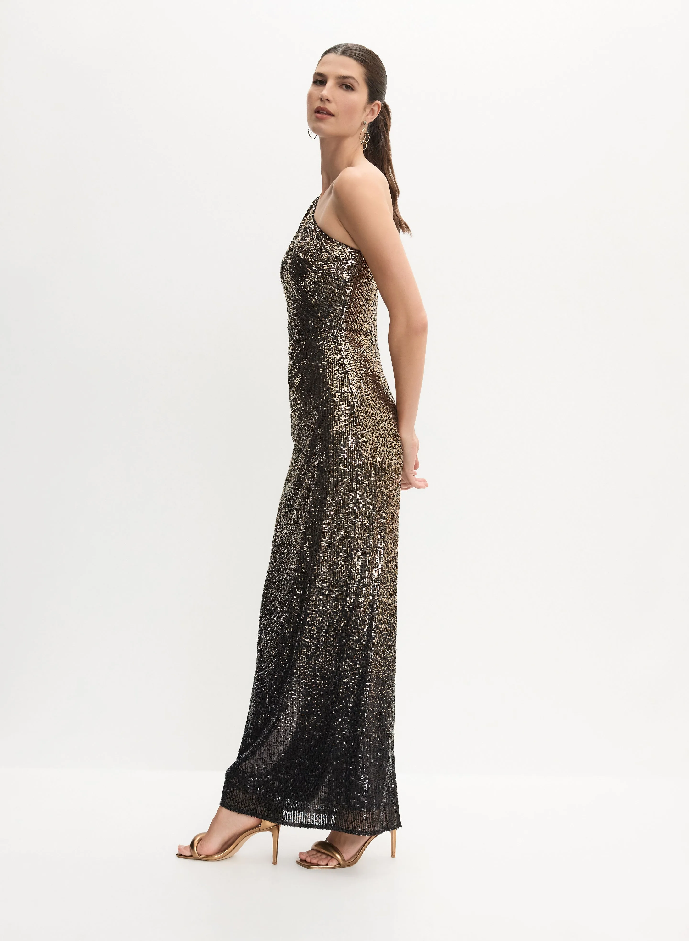 One-Shoulder Sequin Dress sold by Melanie Lyne product image thumbnail 3