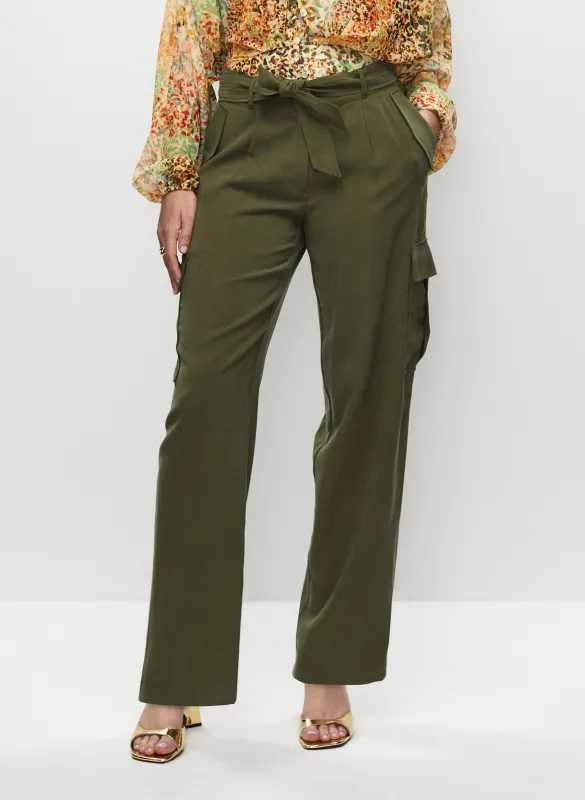 Tie Waist Cargo Pants sold by Melanie Lyne