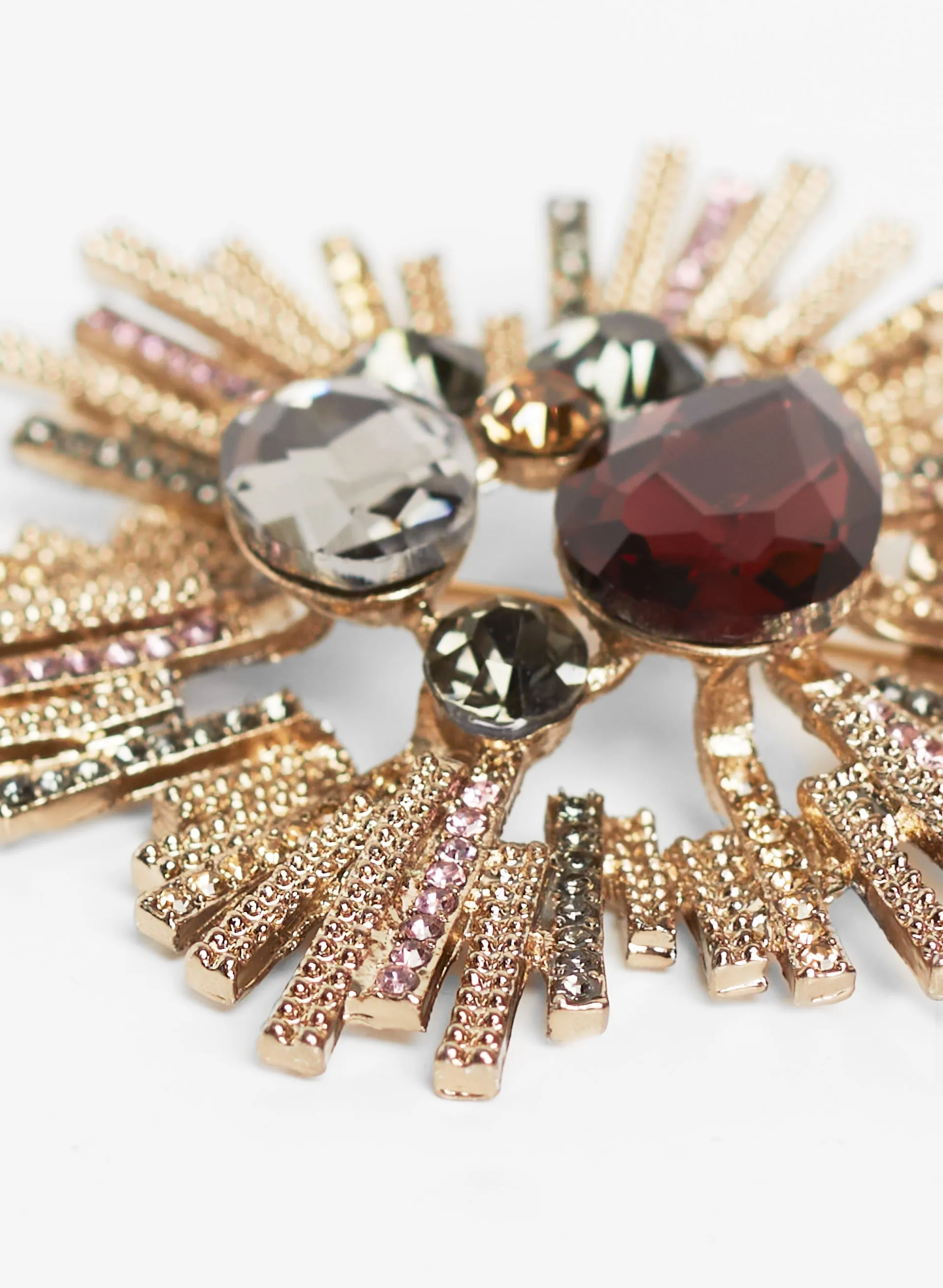 Faceted Stone Brooch sold by Melanie Lyne product image thumbnail 2