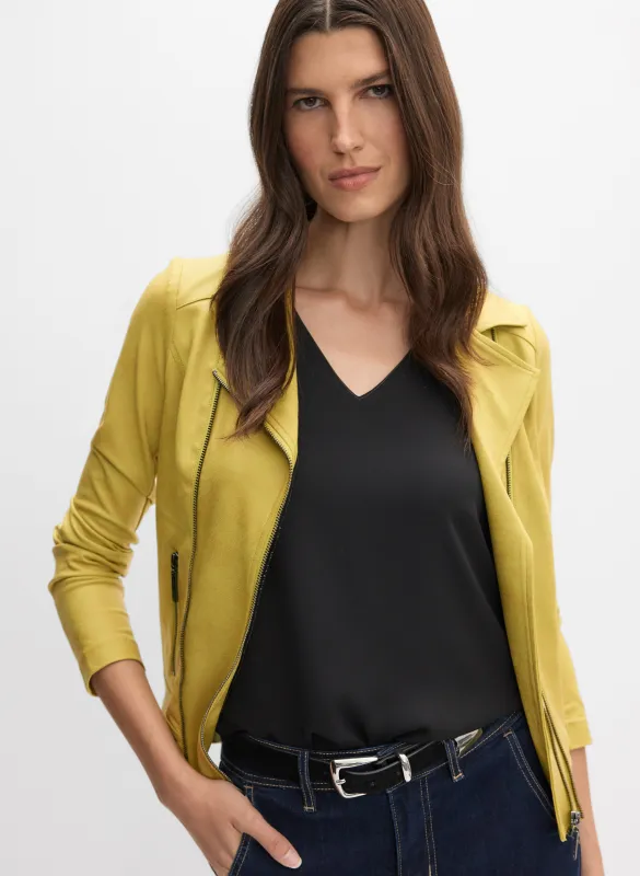 Joseph Ribkoff - Zip Short Jacket sold by Melanie Lyne