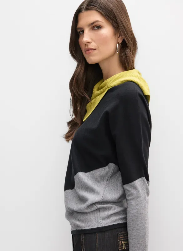 Joseph Ribkoff - Colour Block Sweater sold by Melanie Lyne