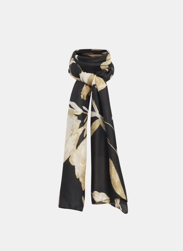 Floral Foil Scarf sold by Melanie Lyne