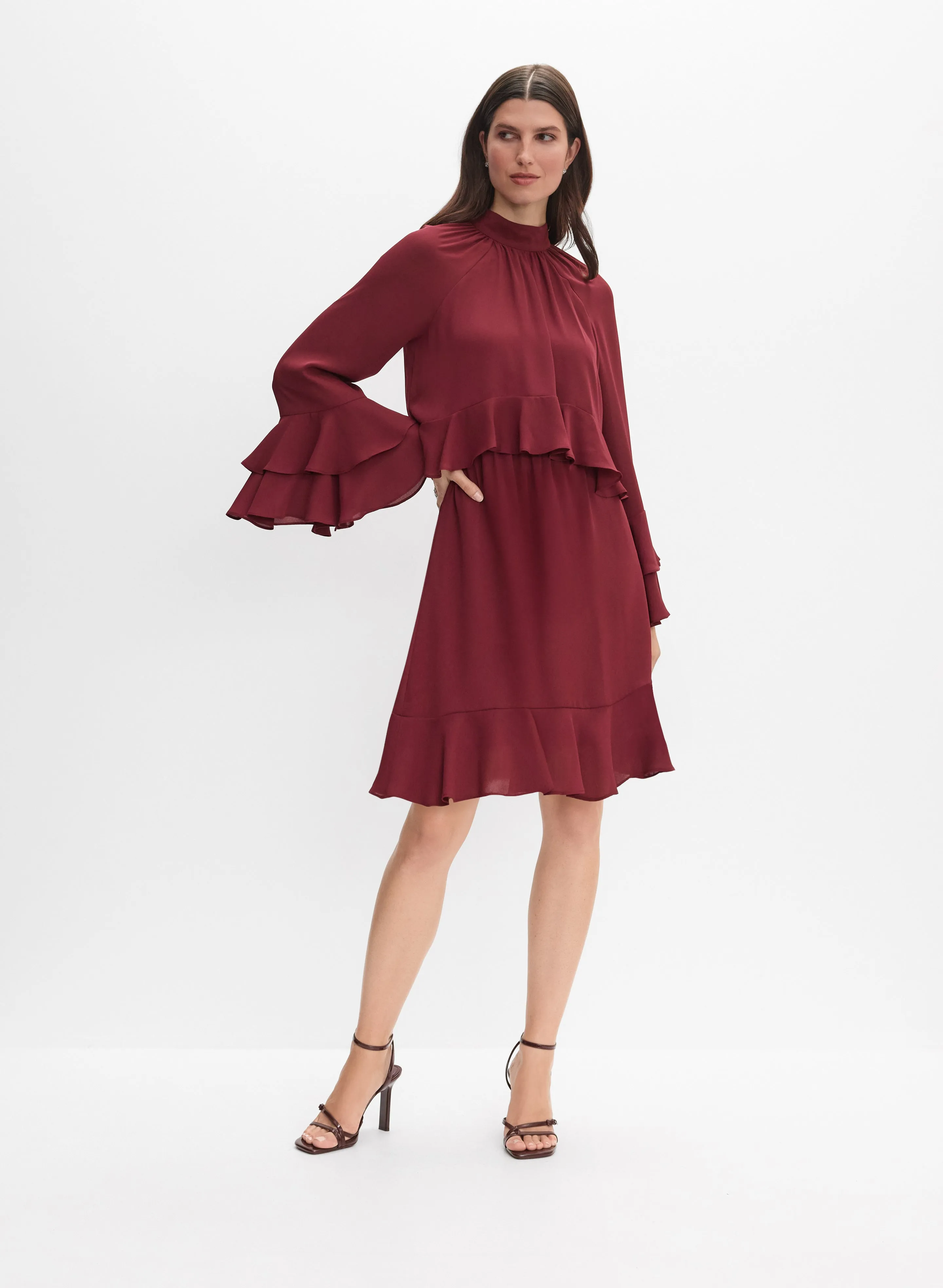 Tiered Chiffon Dress sold by Melanie Lyne