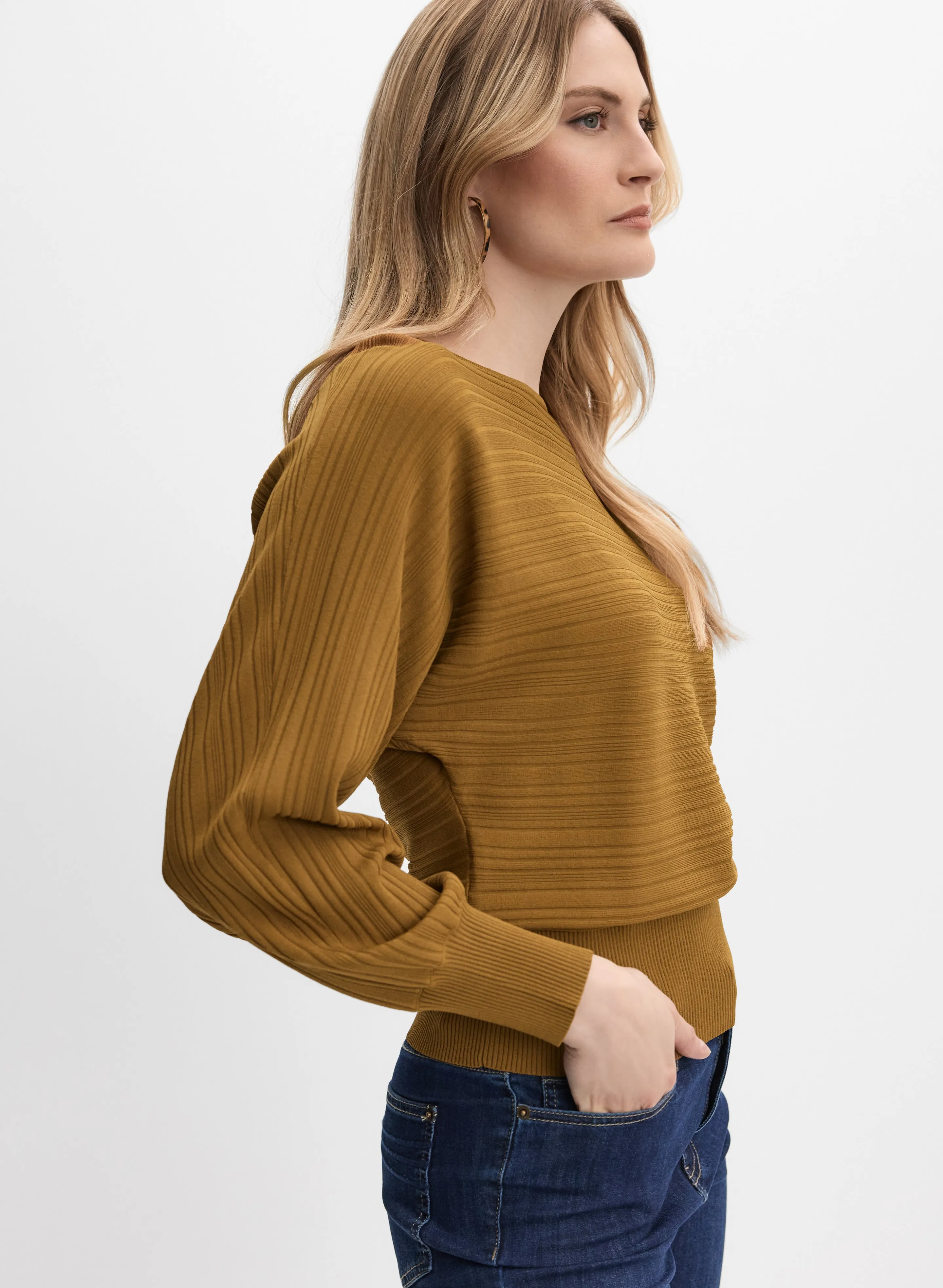 Dolman Sleeve Pullover sold by Melanie Lyne product image thumbnail 4