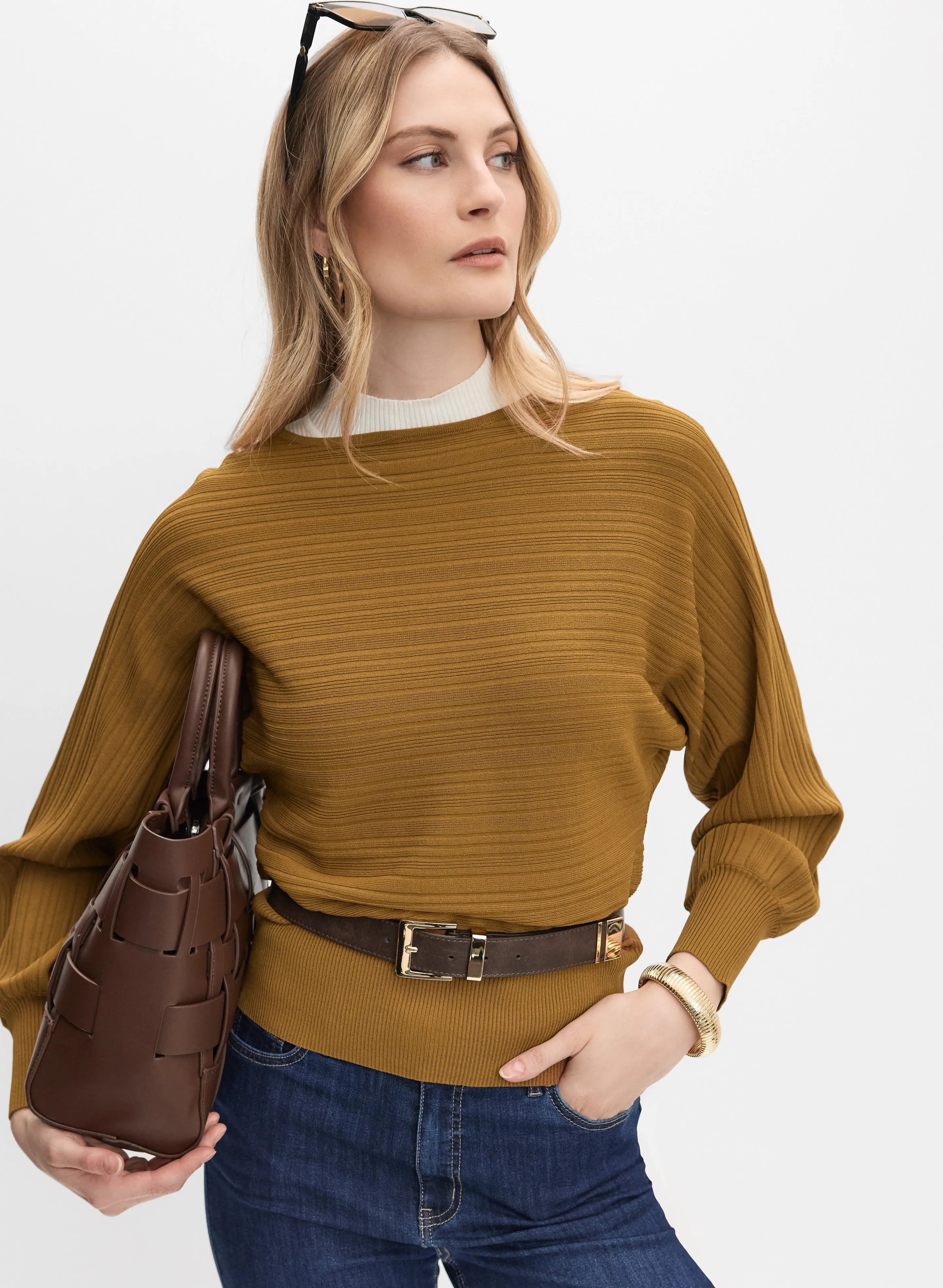 Dolman Sleeve Pullover sold by Melanie Lyne