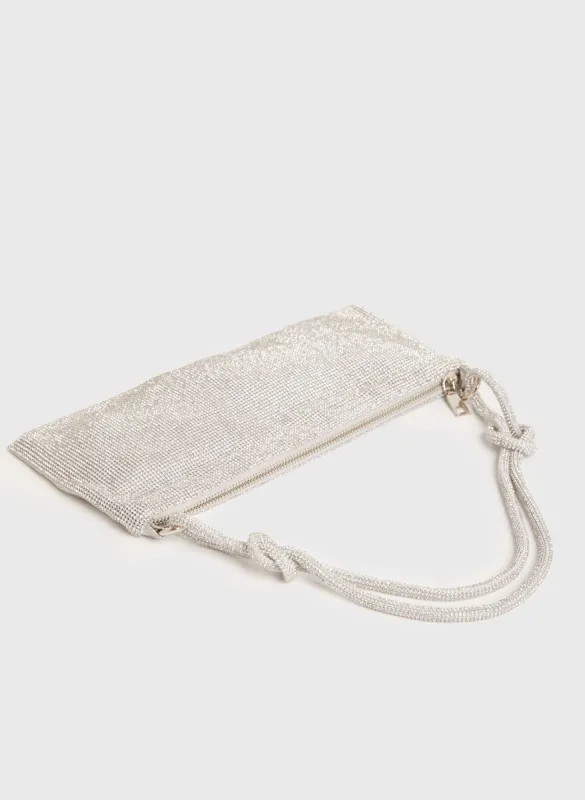 Crystal Mesh Evening Clutch sold by Melanie Lyne