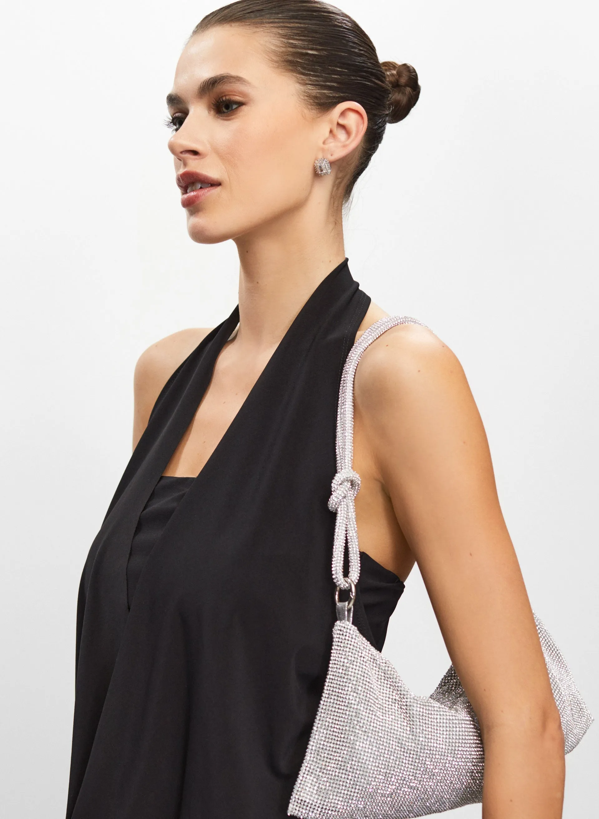 Crystal Mesh Evening Clutch sold by Melanie Lyne product image thumbnail 5