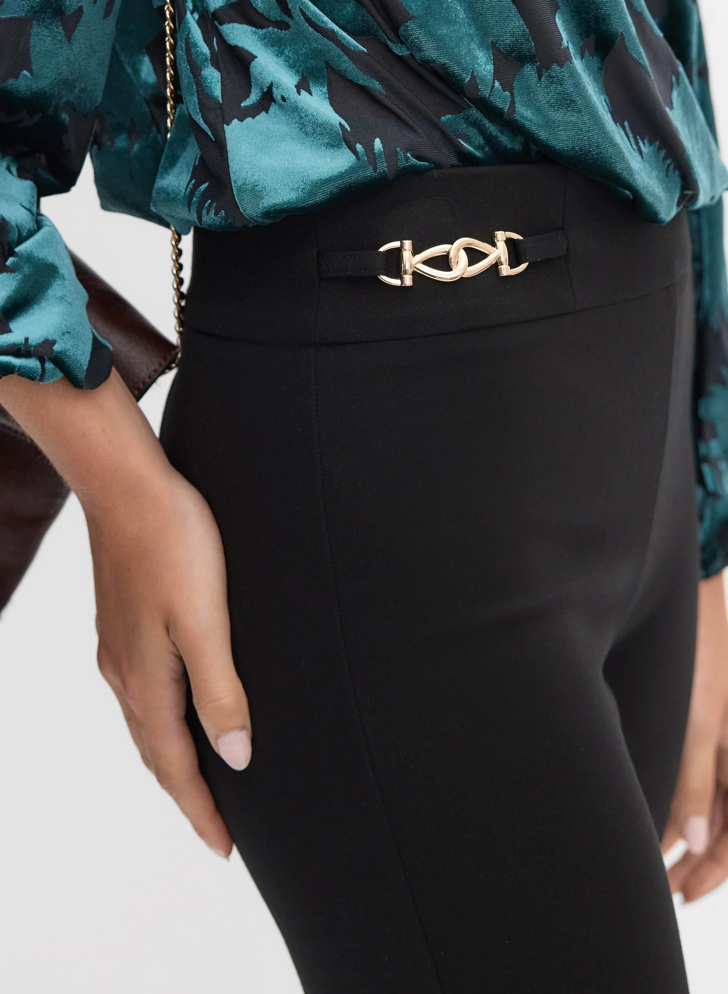 Chain Link Trim Pants sold by Melanie Lyne product image thumbnail 4