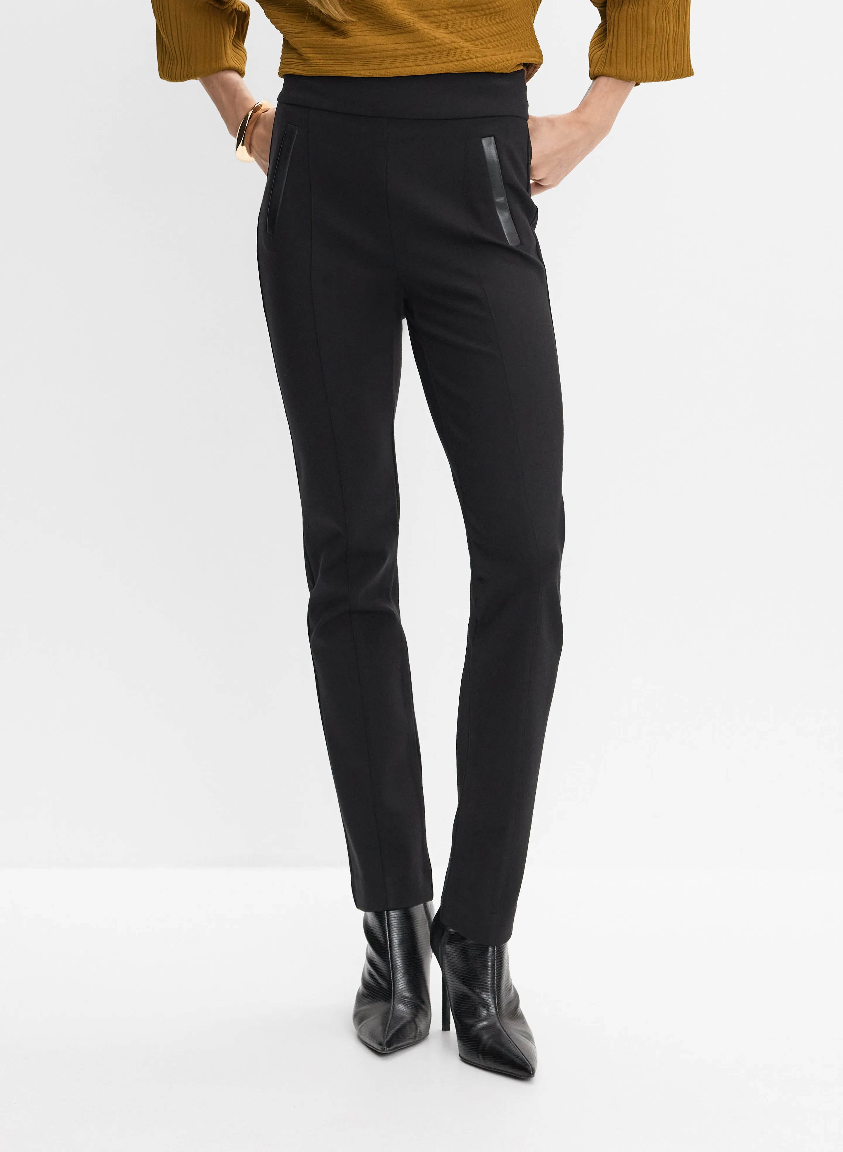 Madison Slim-Leg Pants sold by Melanie Lyne