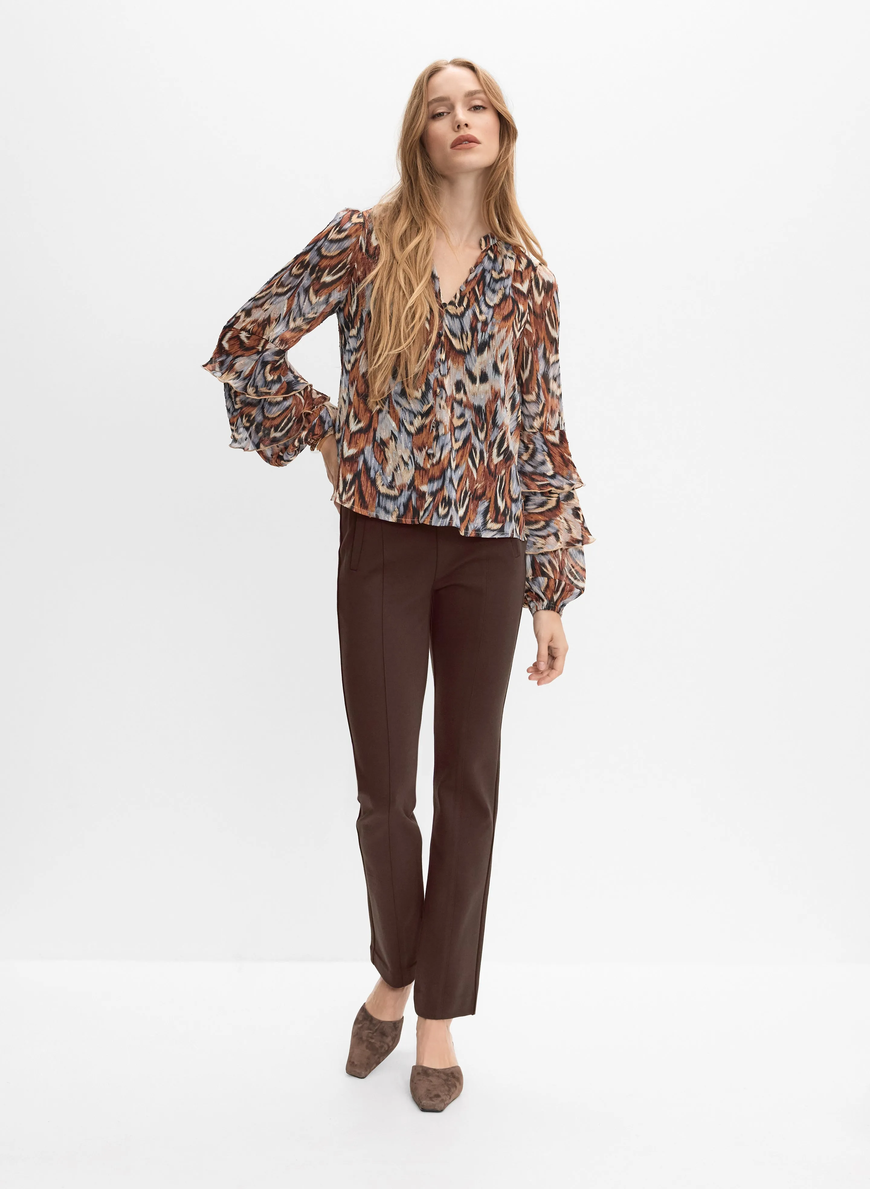 Madison Slim-Leg Pants sold by Melanie Lyne product image thumbnail 4