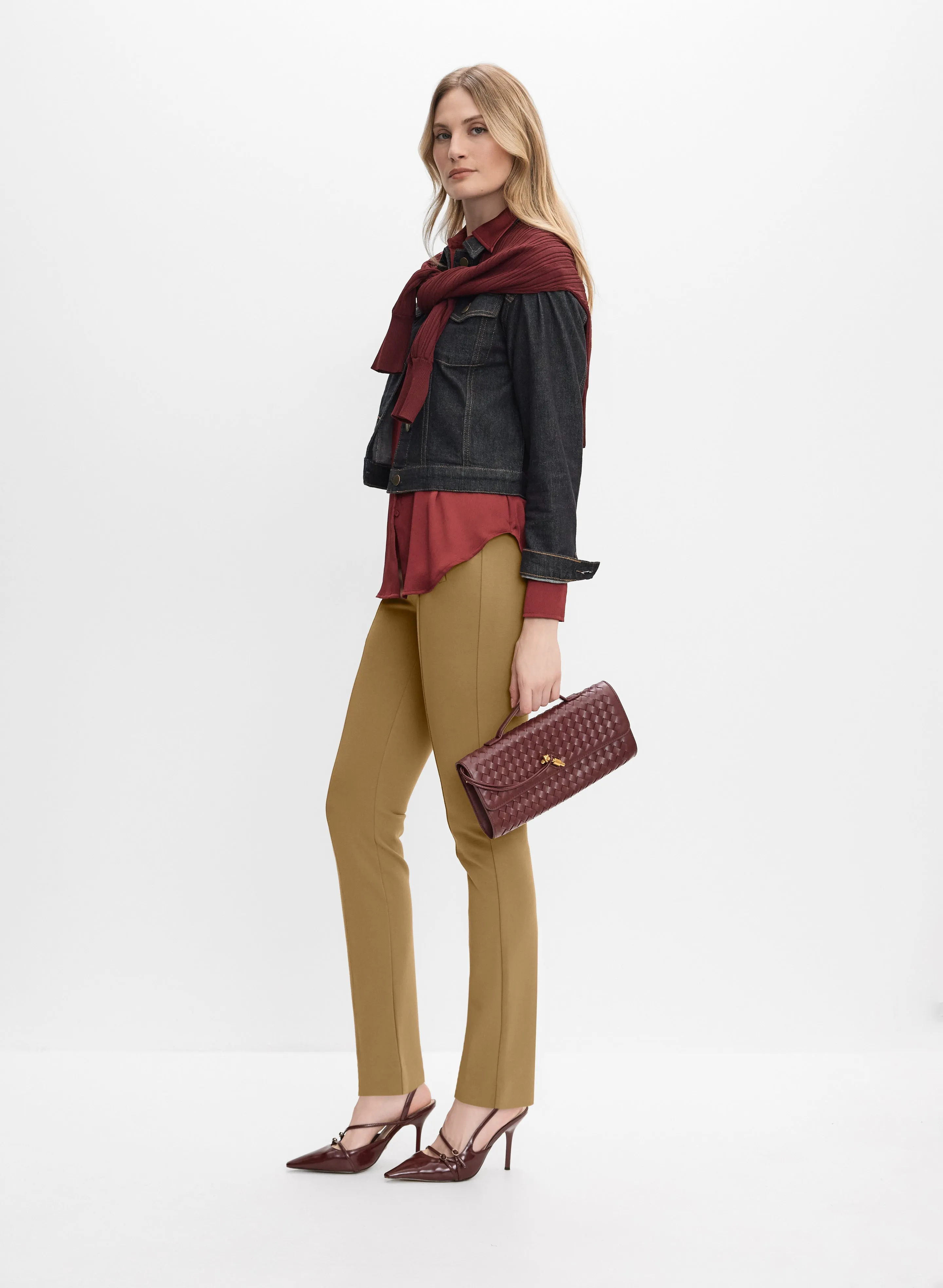 Madison Slim-Leg Pants sold by Melanie Lyne product image thumbnail 5