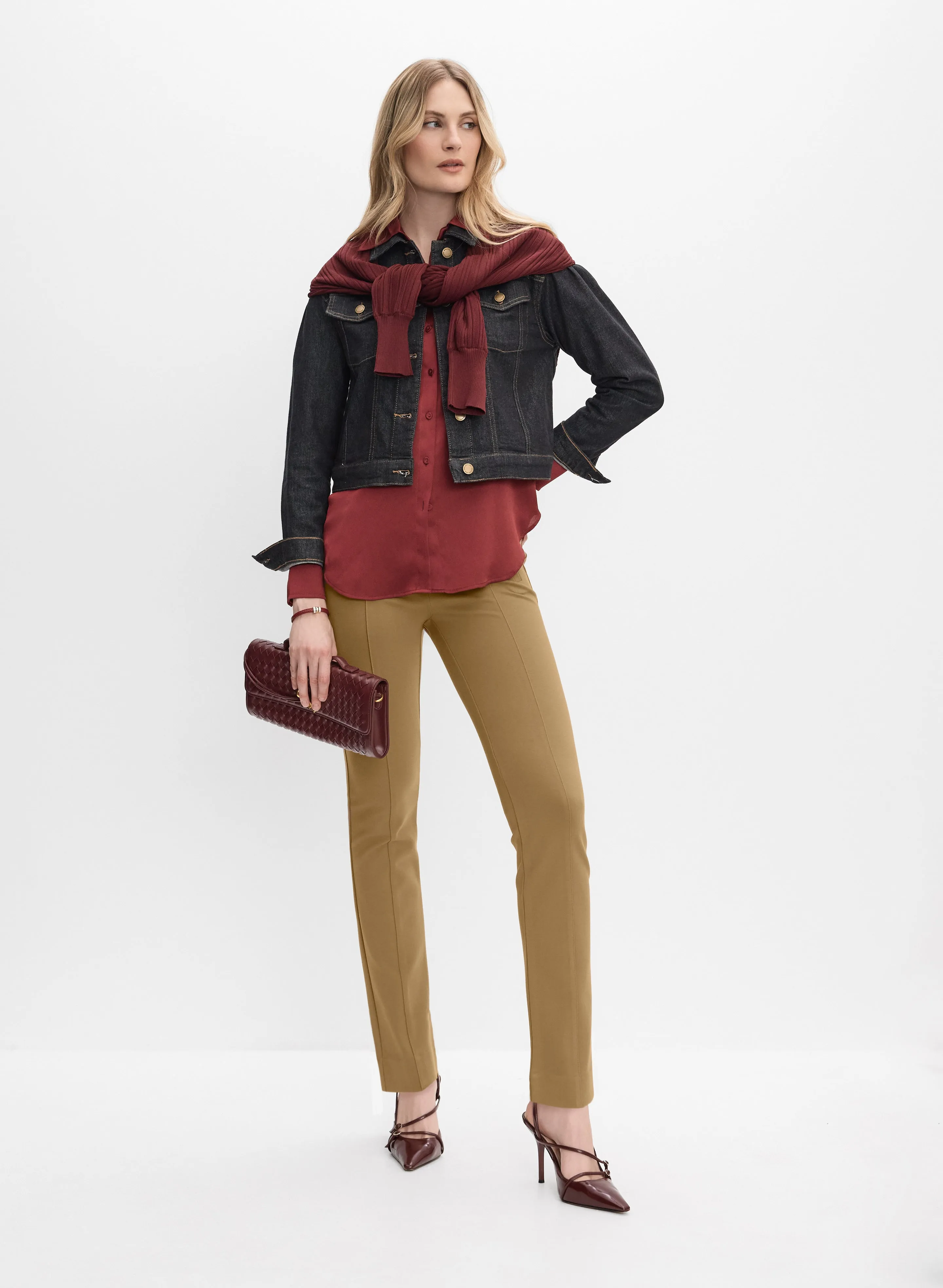 Madison Slim-Leg Pants sold by Melanie Lyne product image thumbnail 3