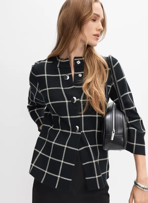 Patterned Jacquard Cardigan sold by Melanie Lyne