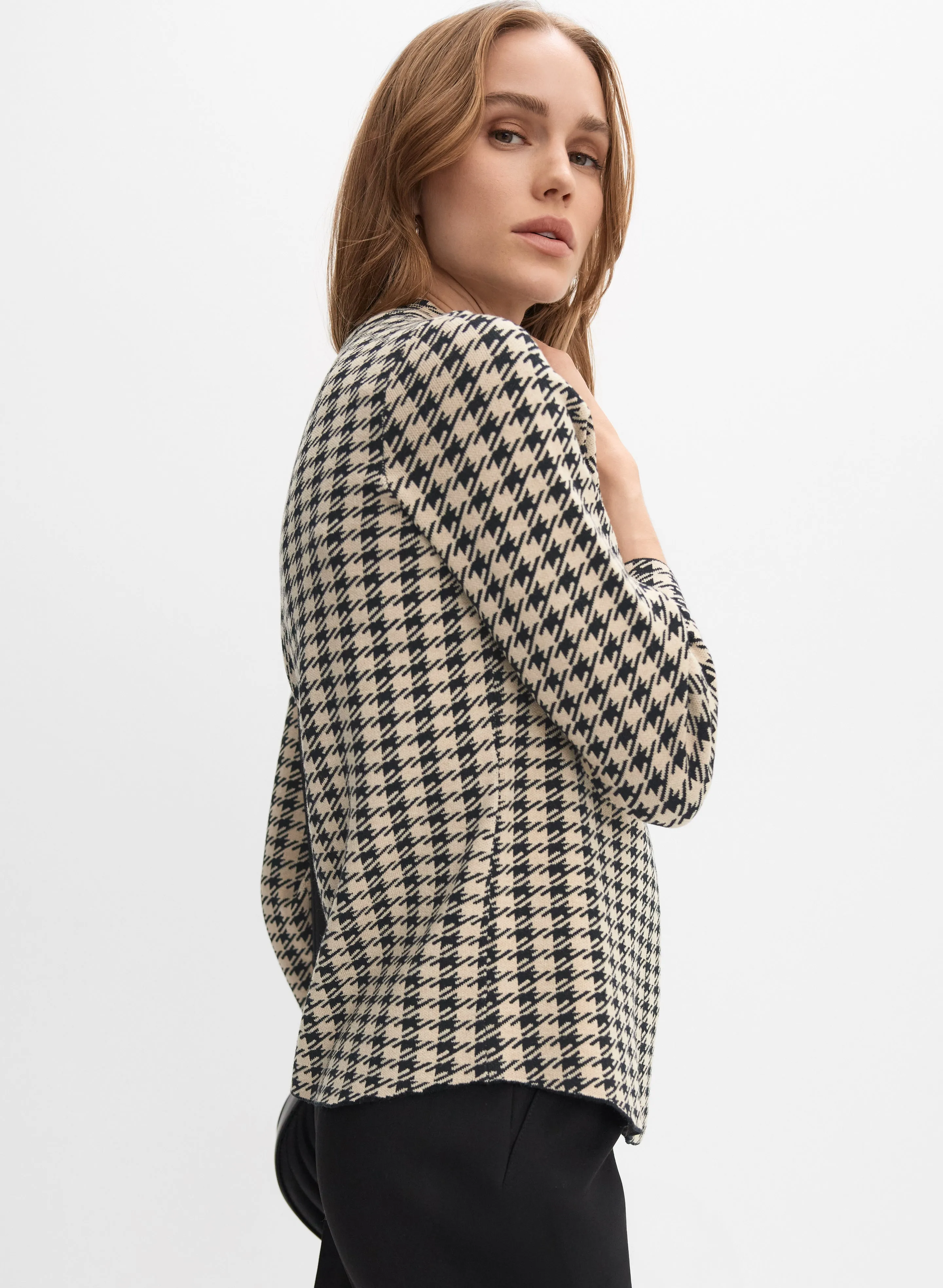 Patterned Jacquard Cardigan sold by Melanie Lyne product image thumbnail 2