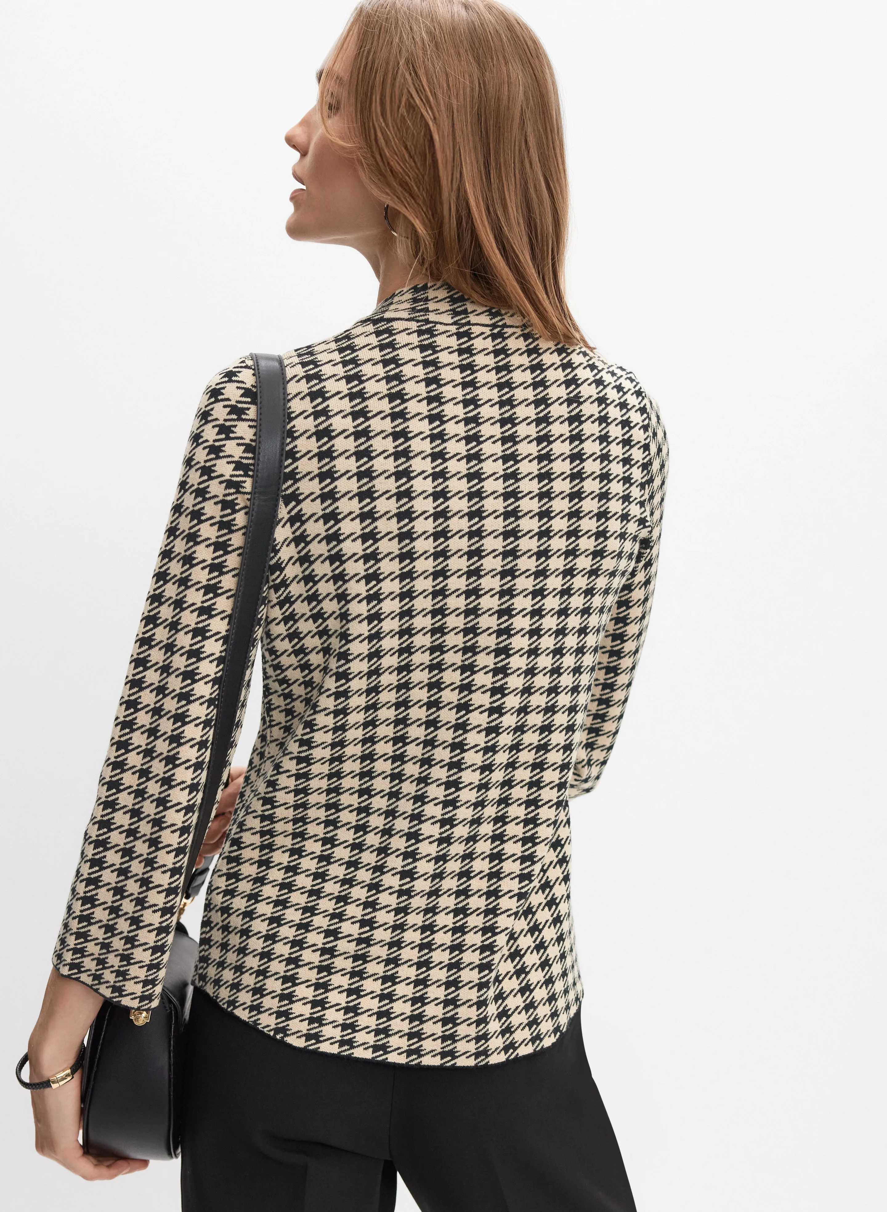 Patterned Jacquard Cardigan sold by Melanie Lyne product image thumbnail 3