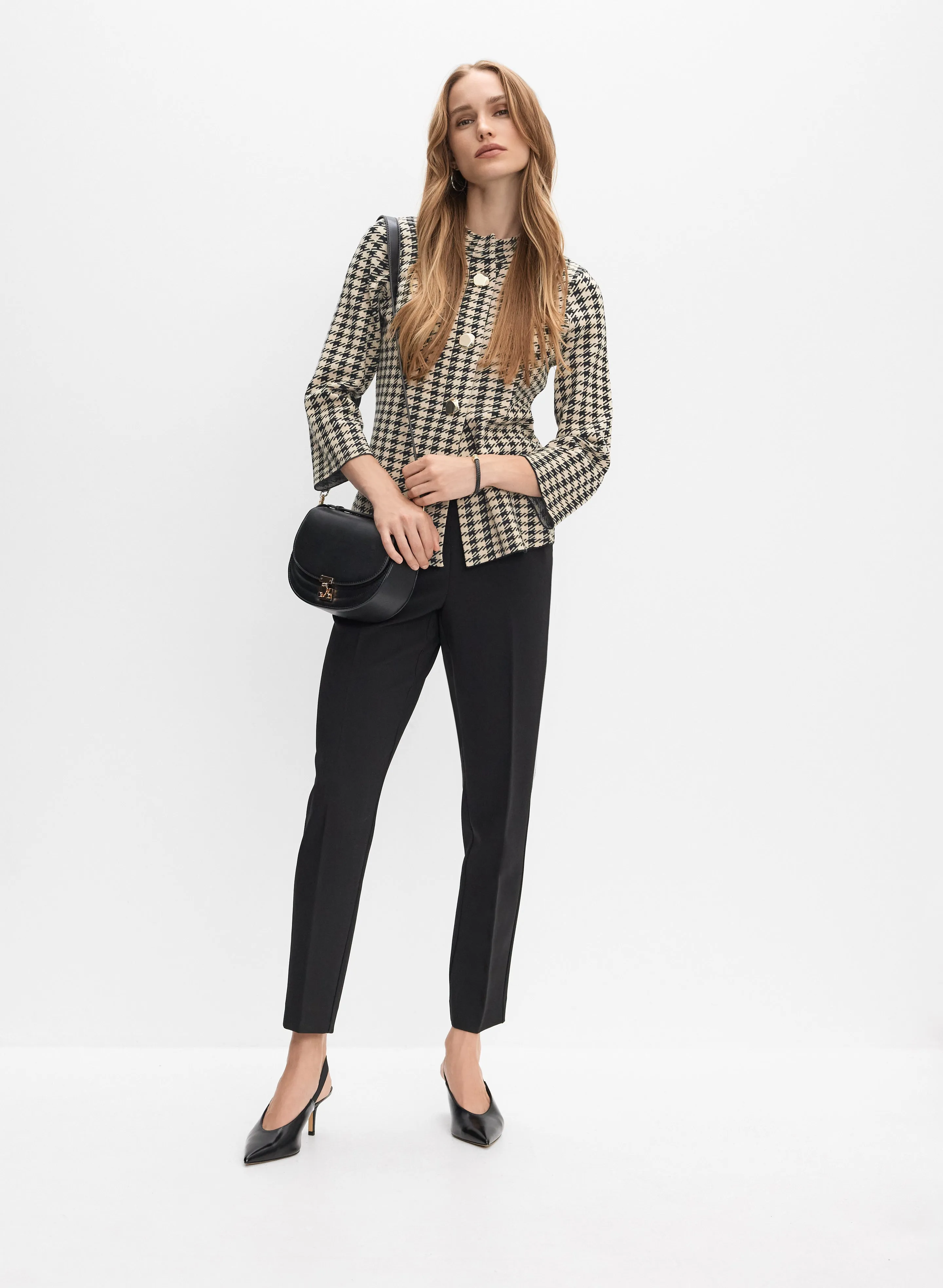 Patterned Jacquard Cardigan sold by Melanie Lyne product image thumbnail 4