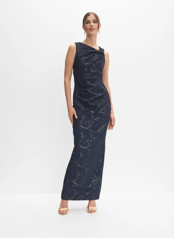 Asymmetrical Neck Dress sold by Melanie Lyne