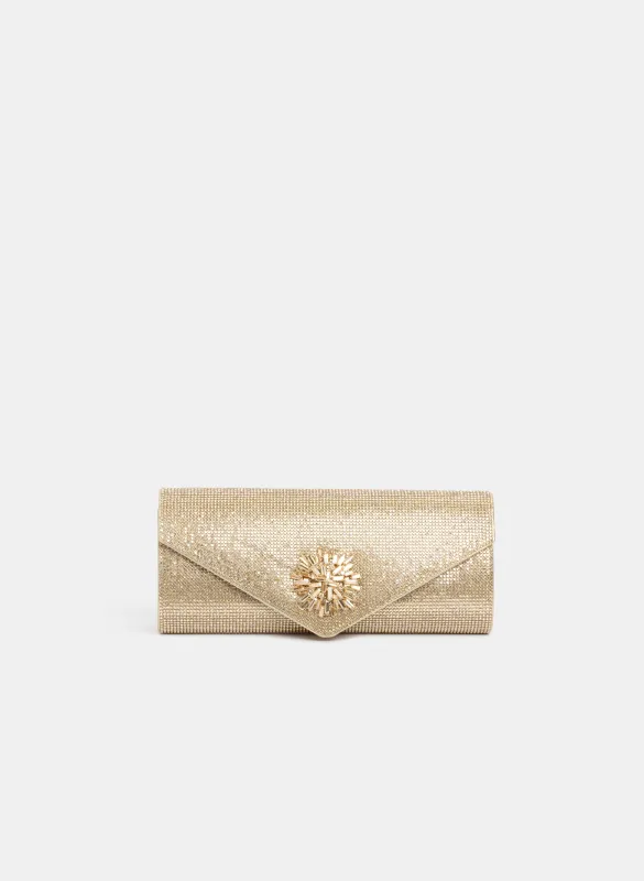 Crystal Envelope Clutch sold by Melanie Lyne