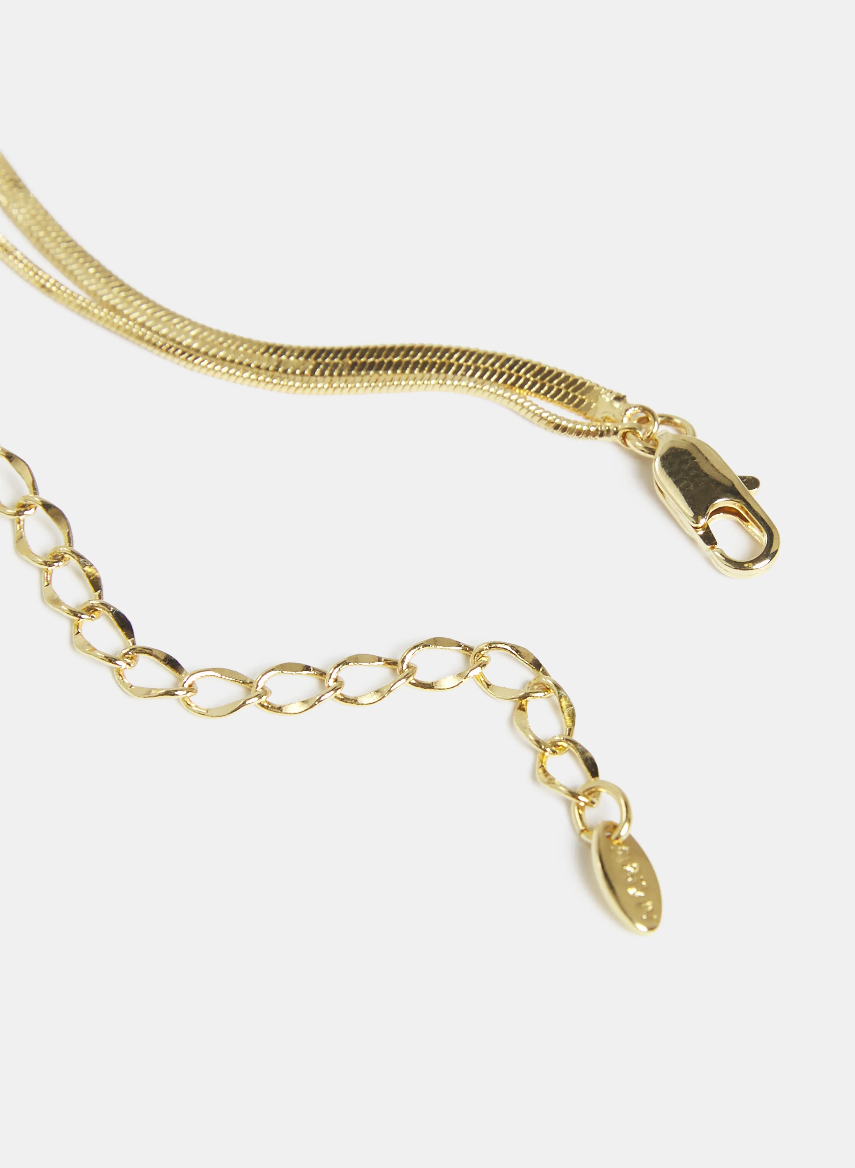 Double Chain Necklace sold by Melanie Lyne product image thumbnail 2