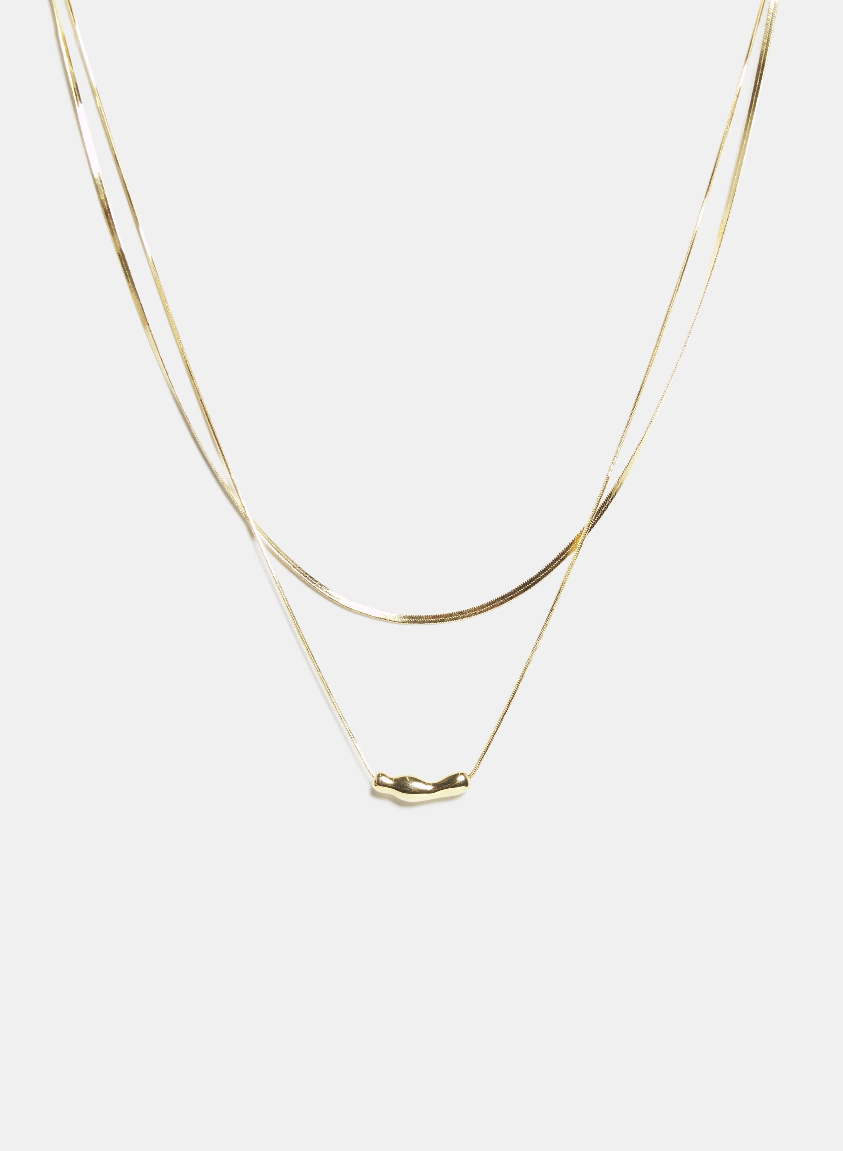 Double Chain Necklace sold by Melanie Lyne