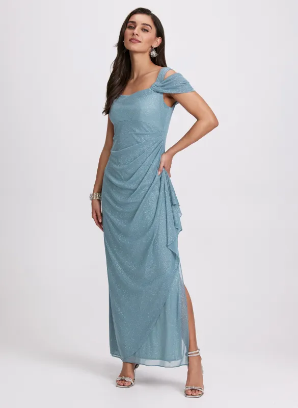 Draped Glitter Dress sold by Melanie Lyne