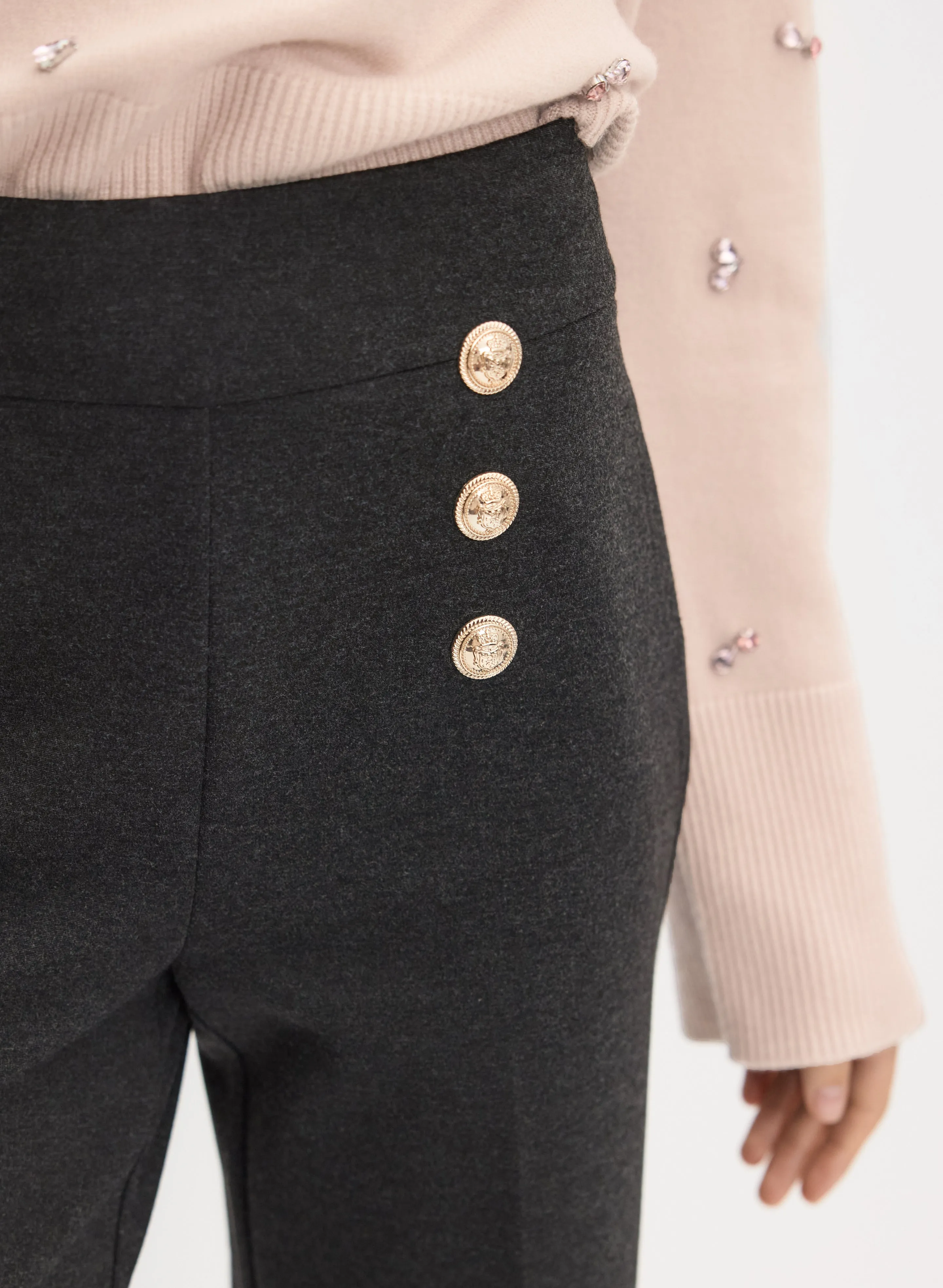 Soho Button Detail Pants sold by Melanie Lyne product image thumbnail 4