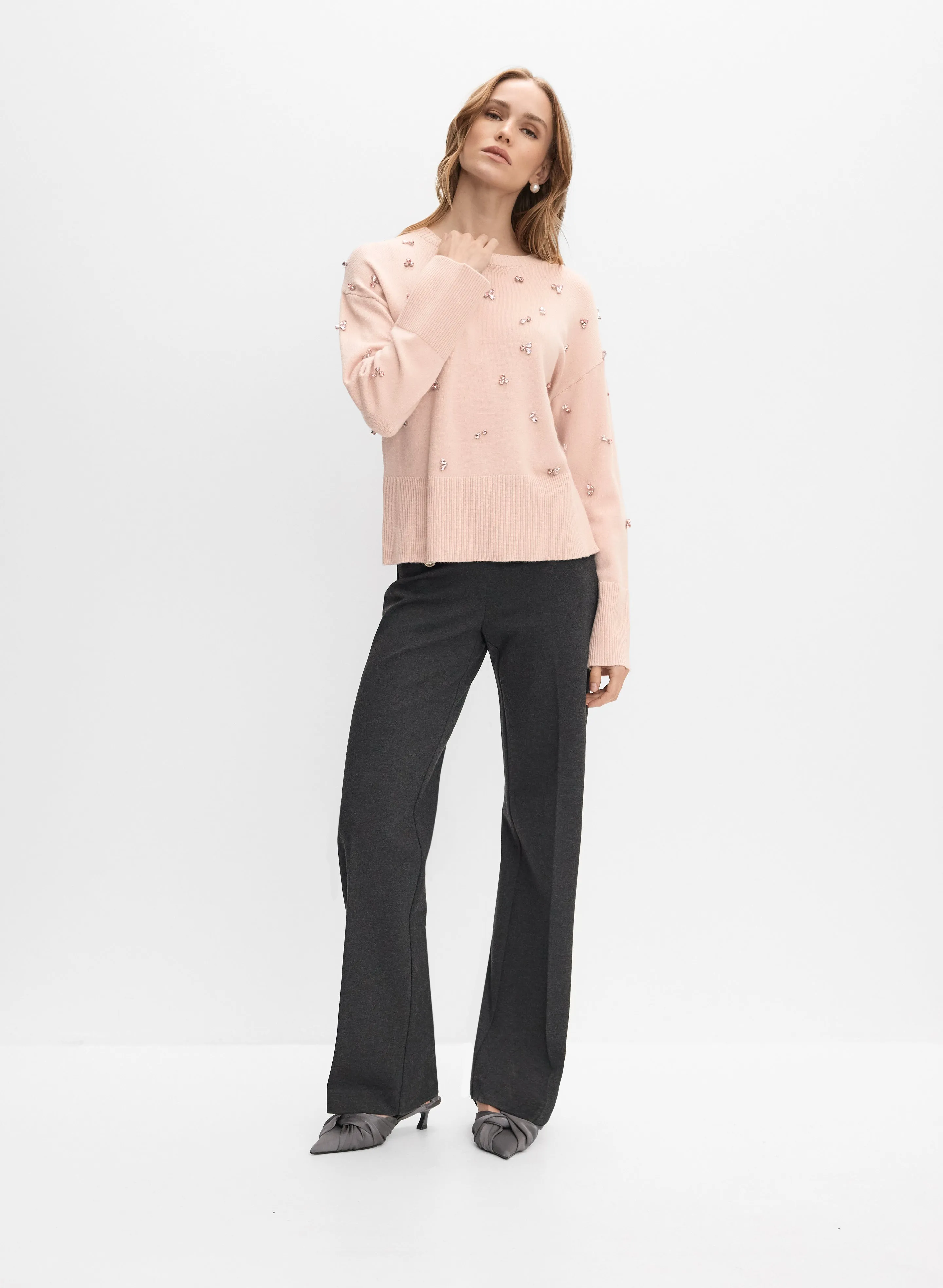 Soho Button Detail Pants sold by Melanie Lyne product image thumbnail 3