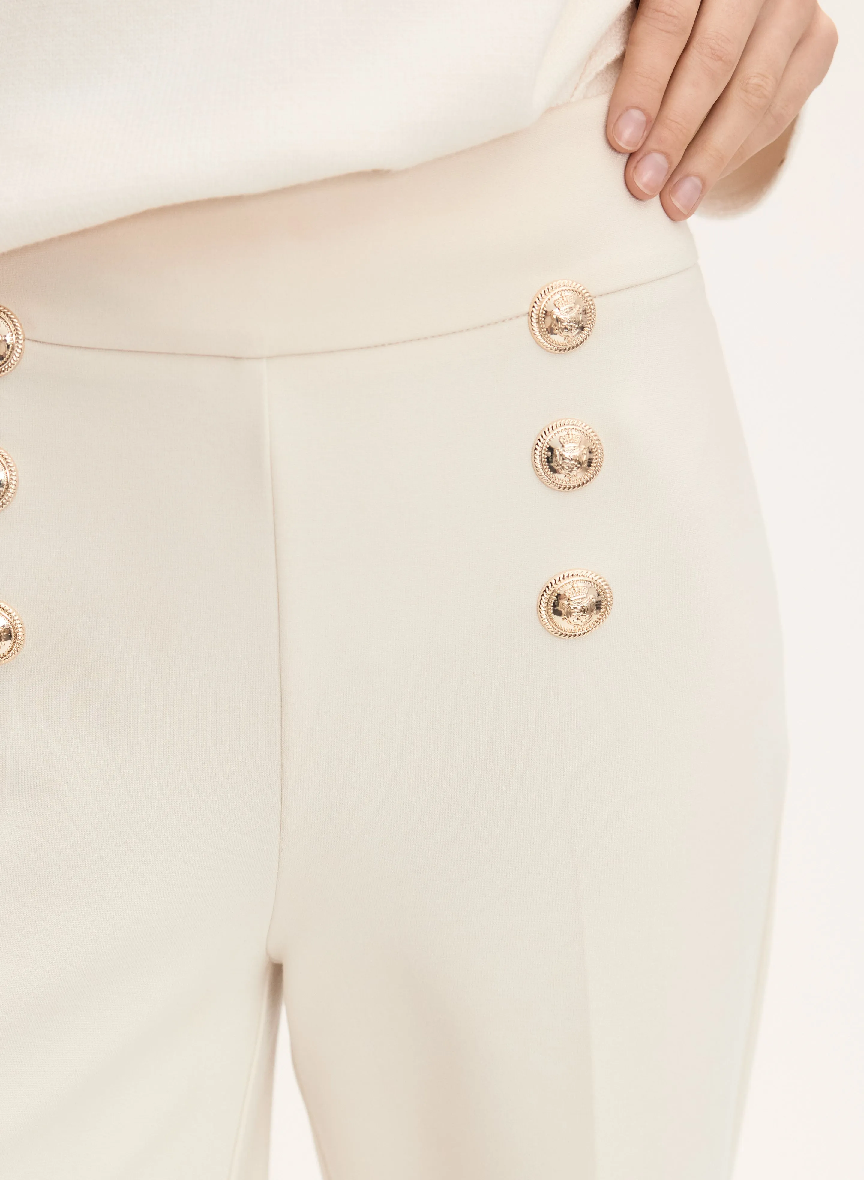 Soho Button Detail Pants sold by Melanie Lyne product image thumbnail 4