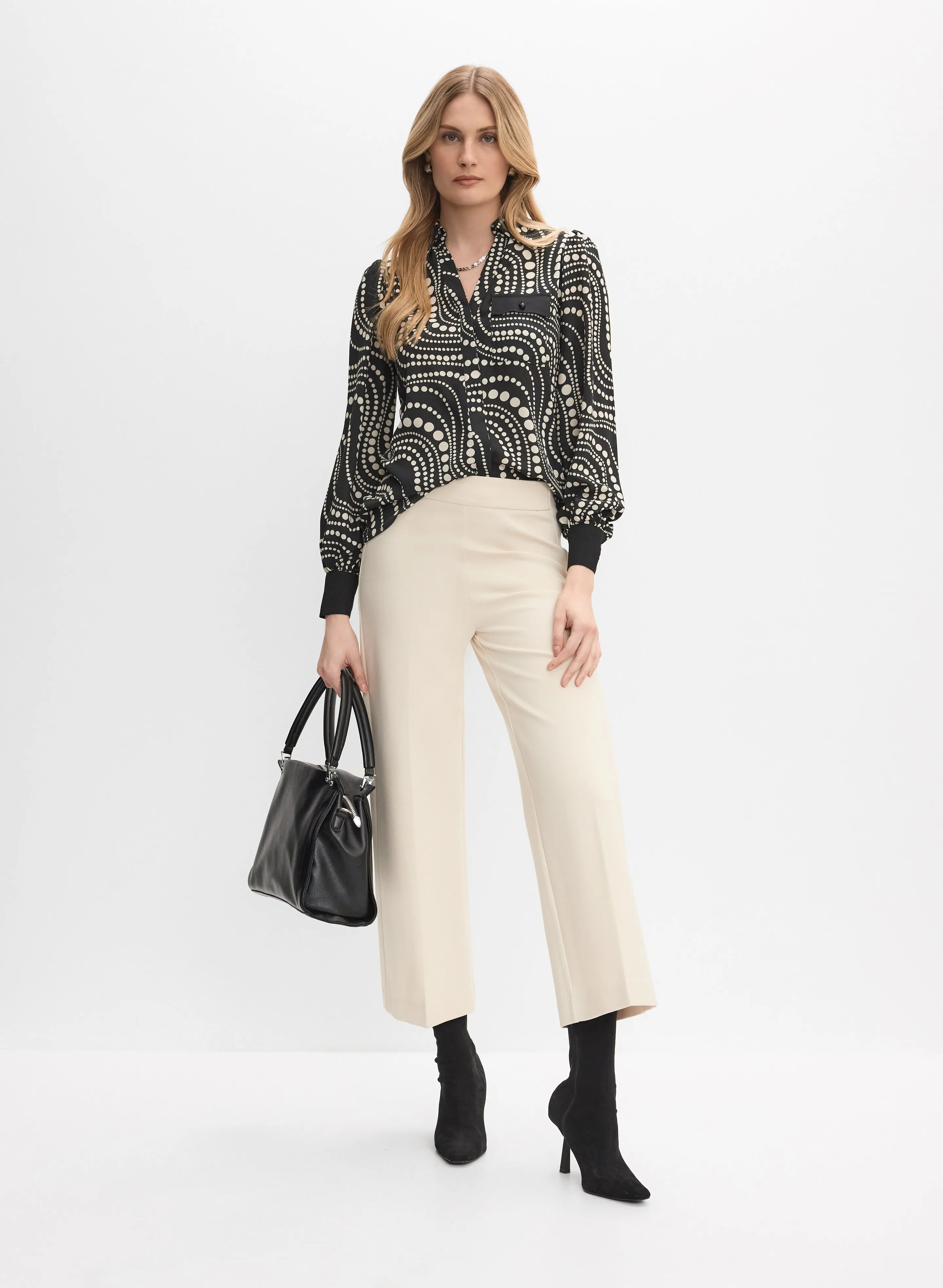 Pull-On Culotte Pants sold by Melanie Lyne product image thumbnail 4