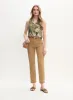 Sleeveless Split Neck Top & Straight Leg Jeans sold by Melanie Lyne