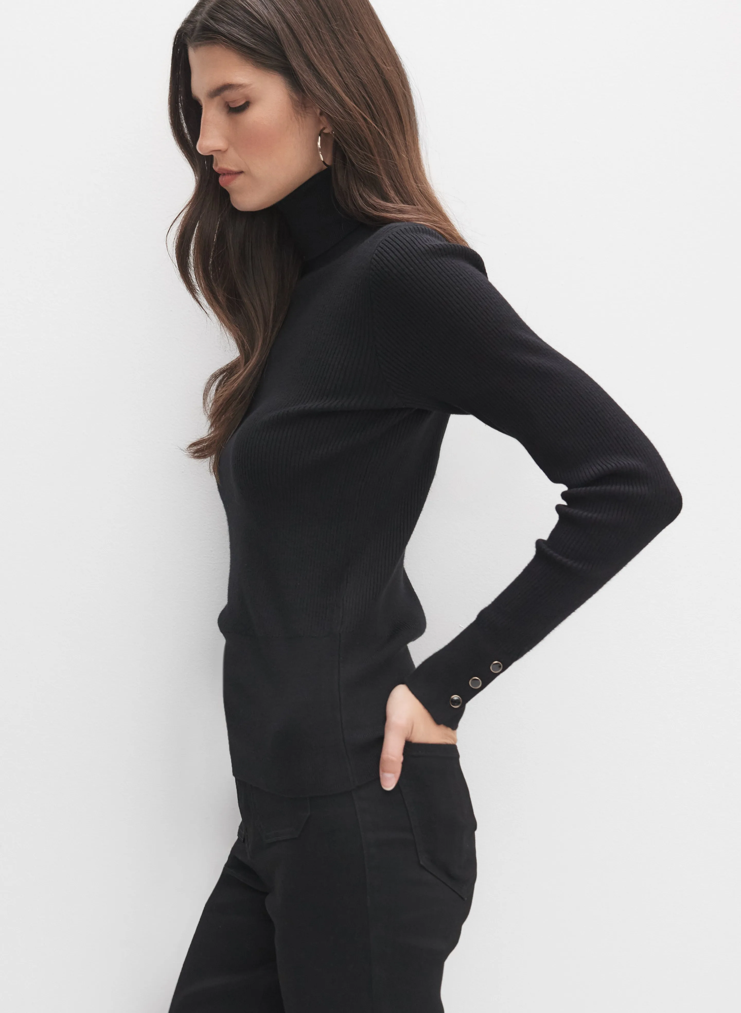 Rib Knit Pullover sold by Melanie Lyne product image thumbnail 5