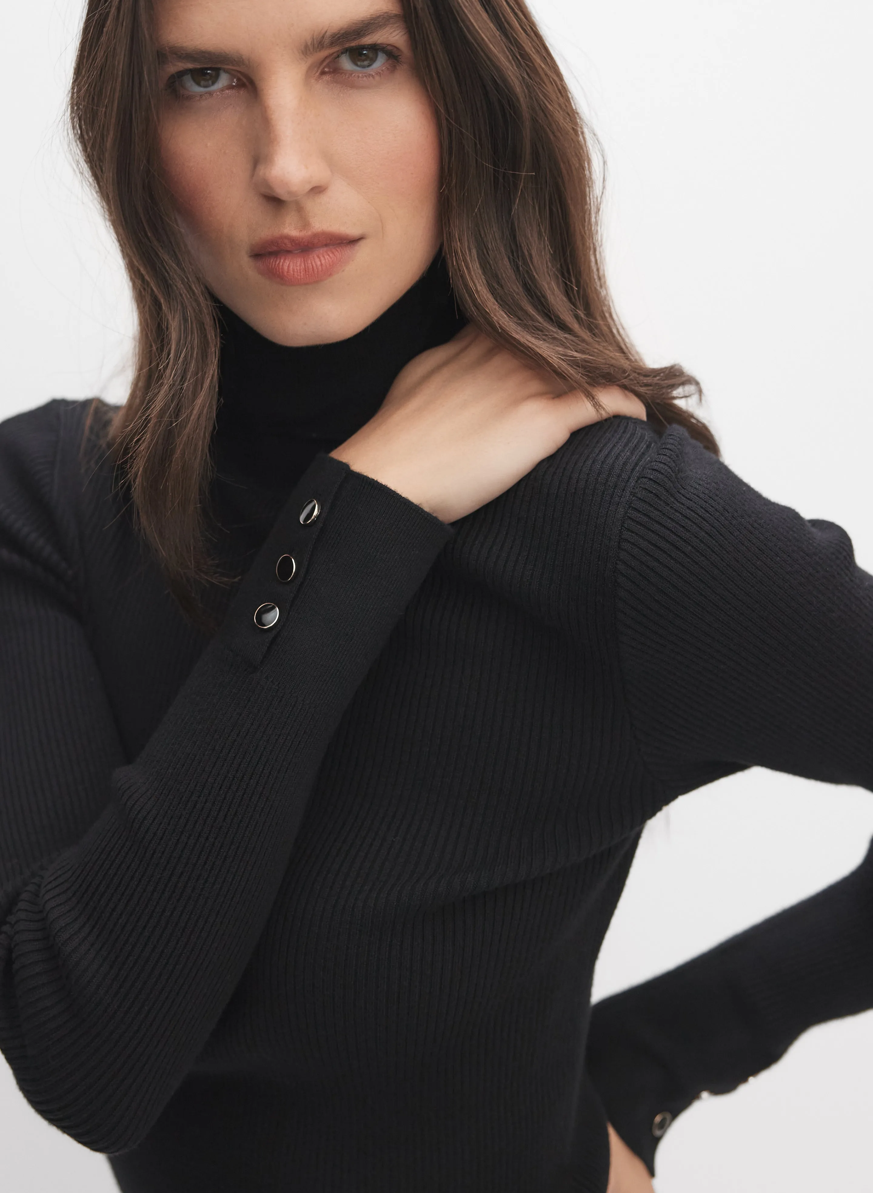 Rib Knit Pullover sold by Melanie Lyne product image thumbnail 4