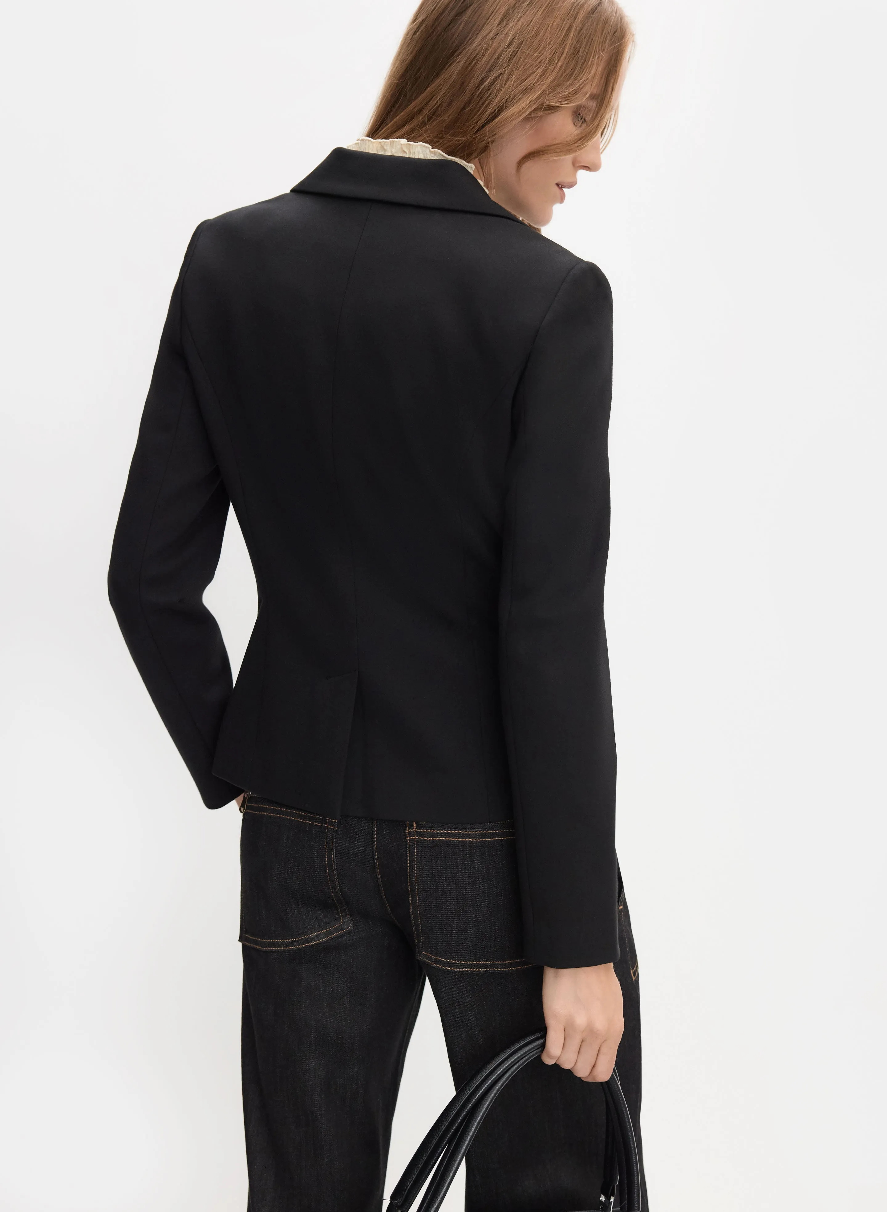 Zip Ponte de Roma Jacket sold by Melanie Lyne product image thumbnail 2