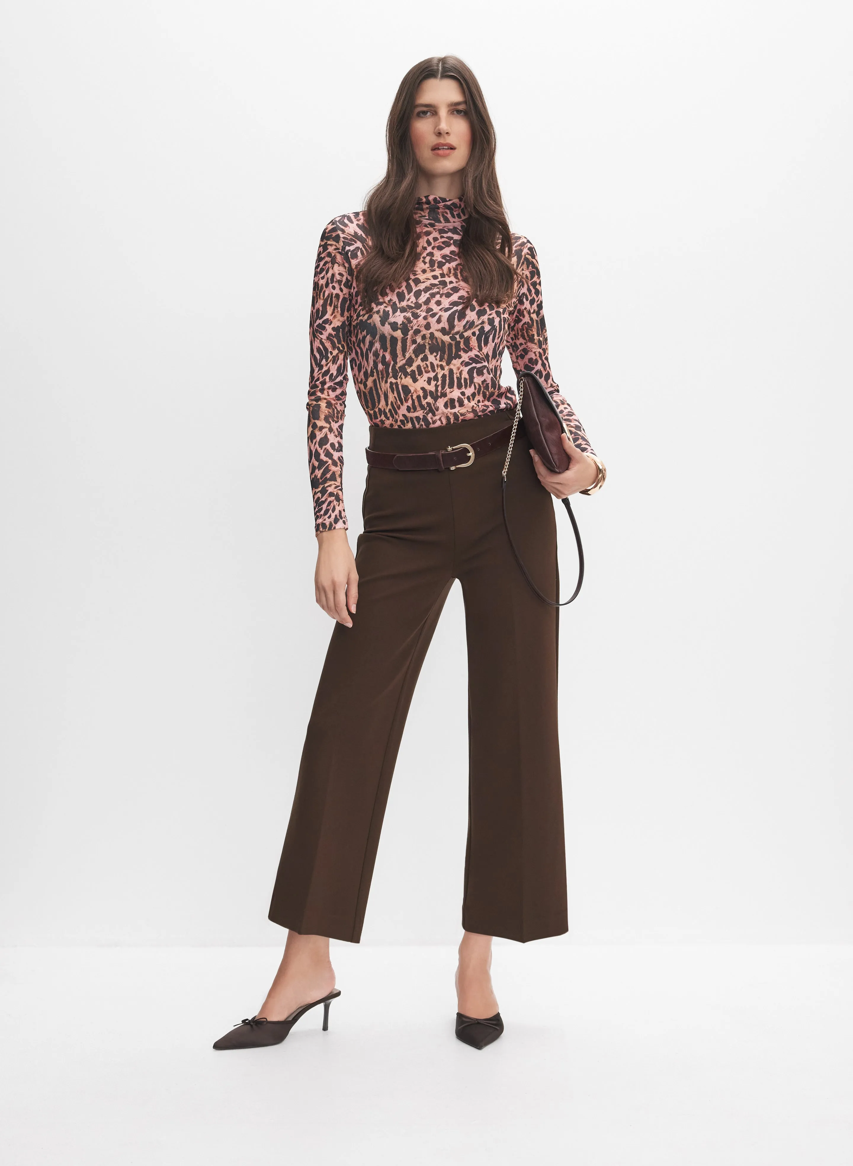 Pull-On Culotte Pants sold by Melanie Lyne product image thumbnail 3