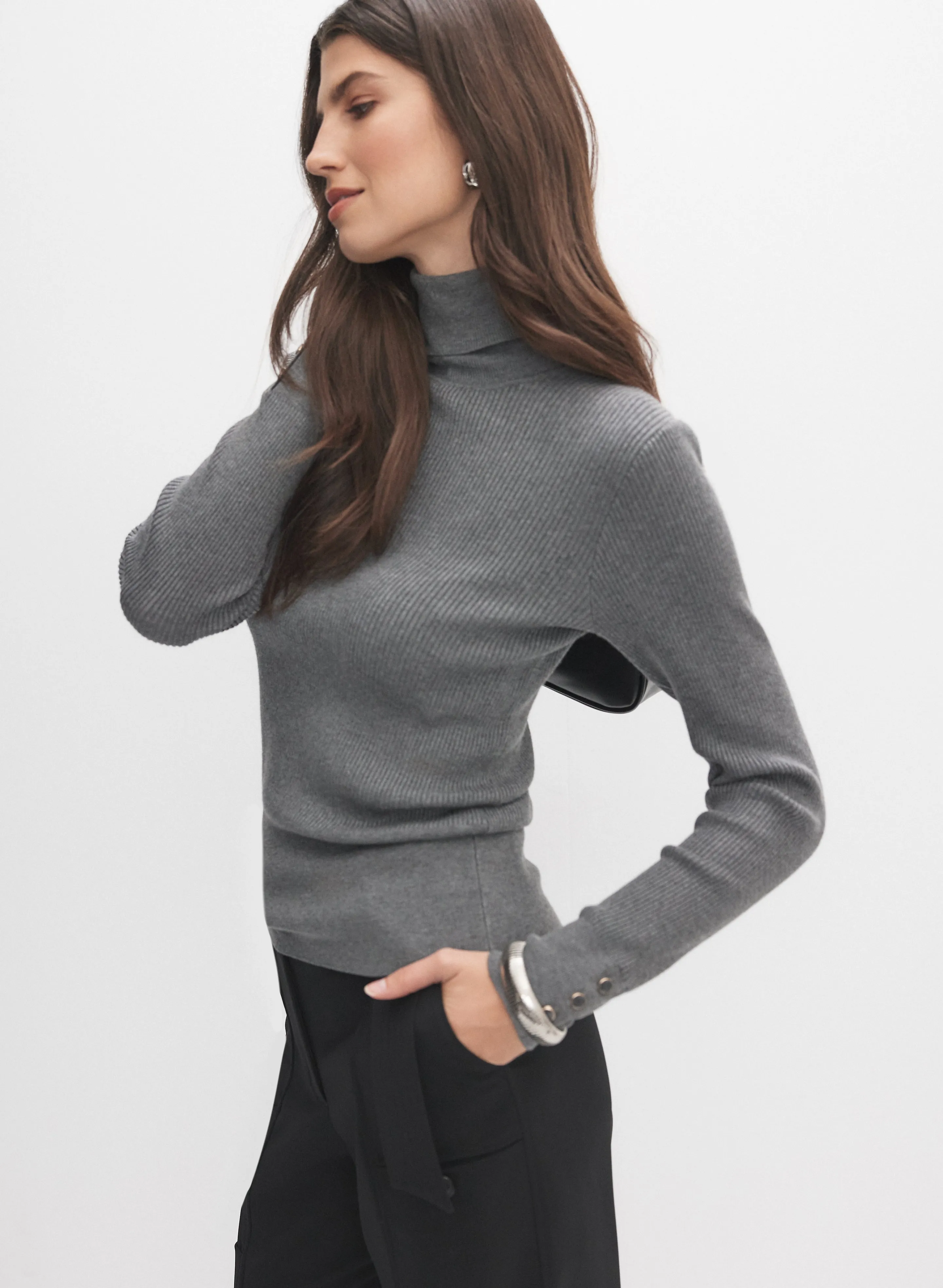 Rib Knit Pullover sold by Melanie Lyne product image thumbnail 5