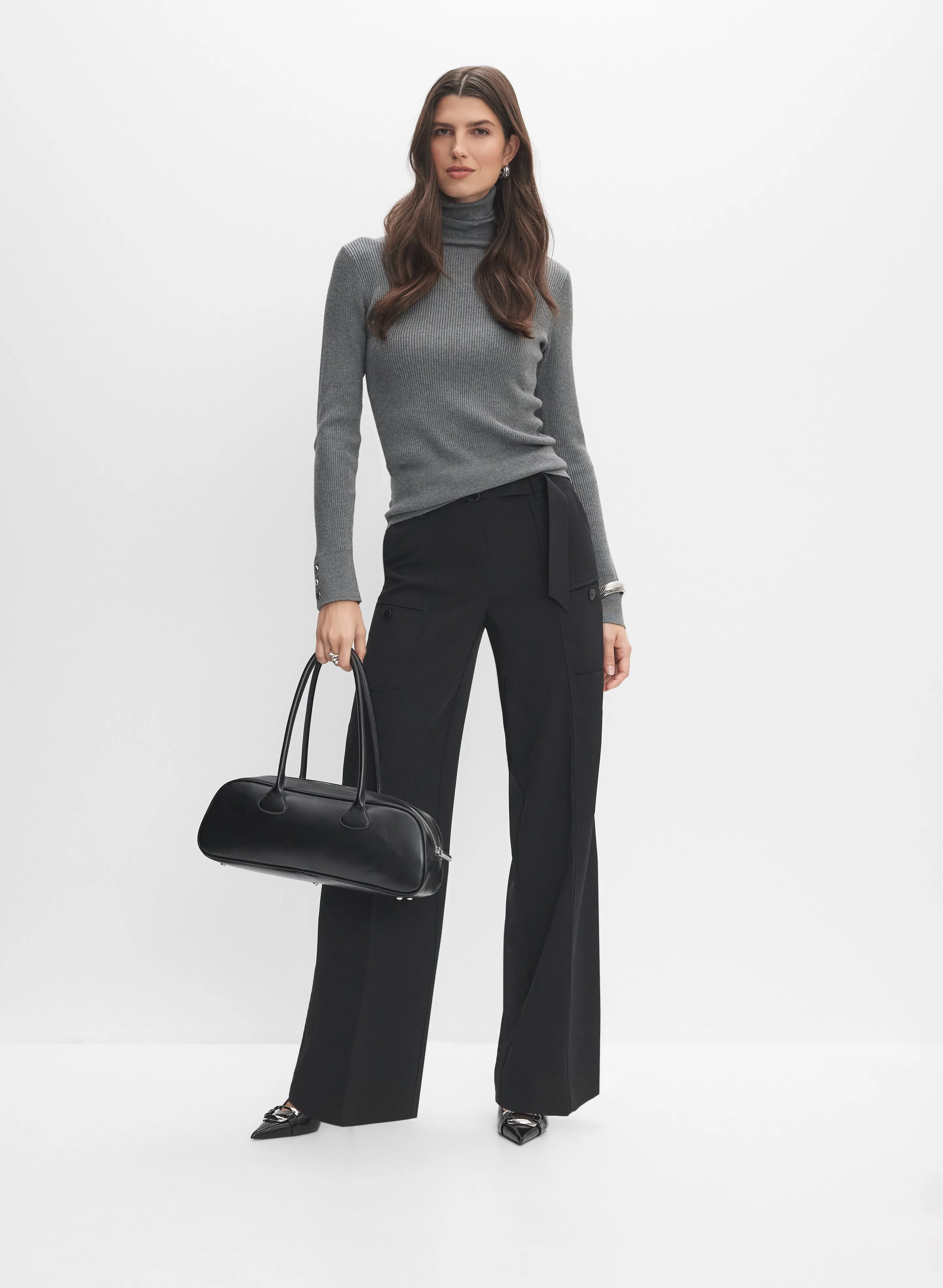 Rib Knit Pullover sold by Melanie Lyne product image thumbnail 3