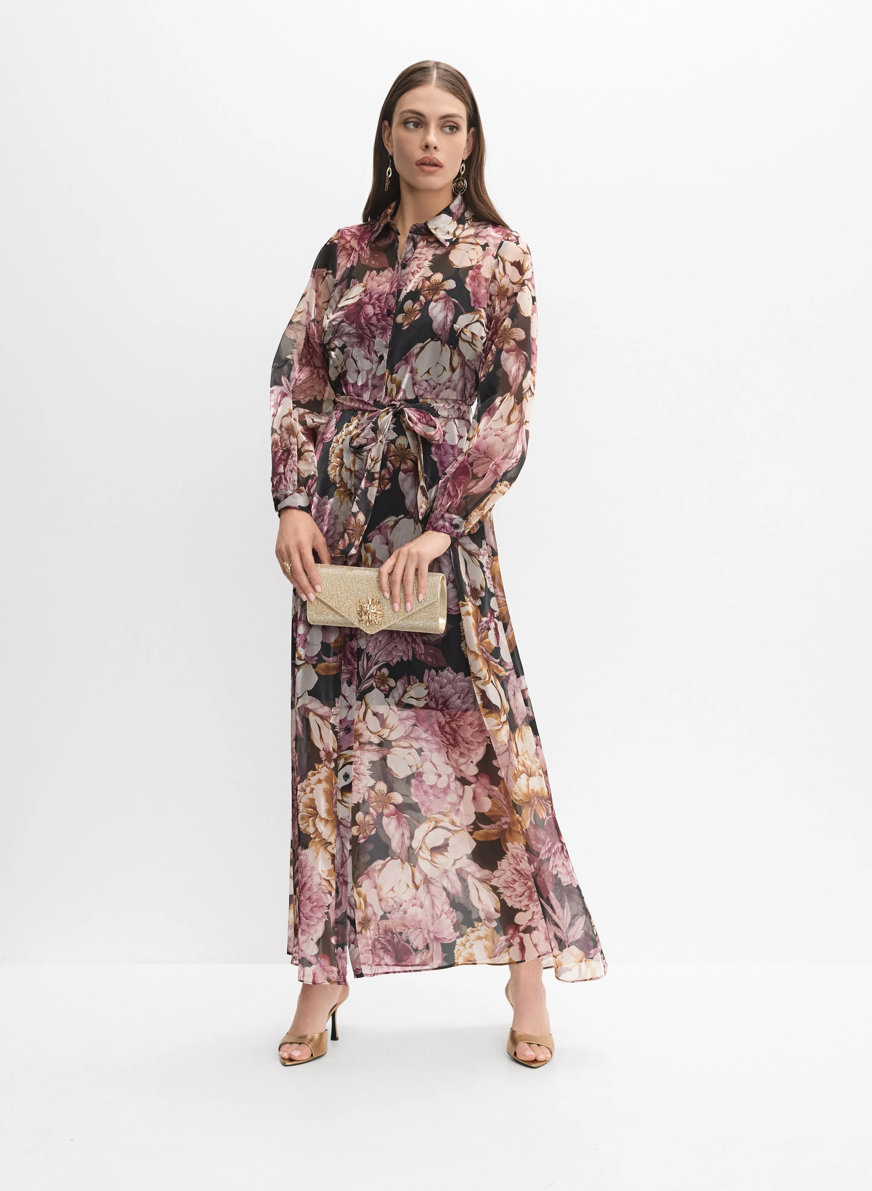 Floral Organza Shirt Dress sold by Melanie Lyne
