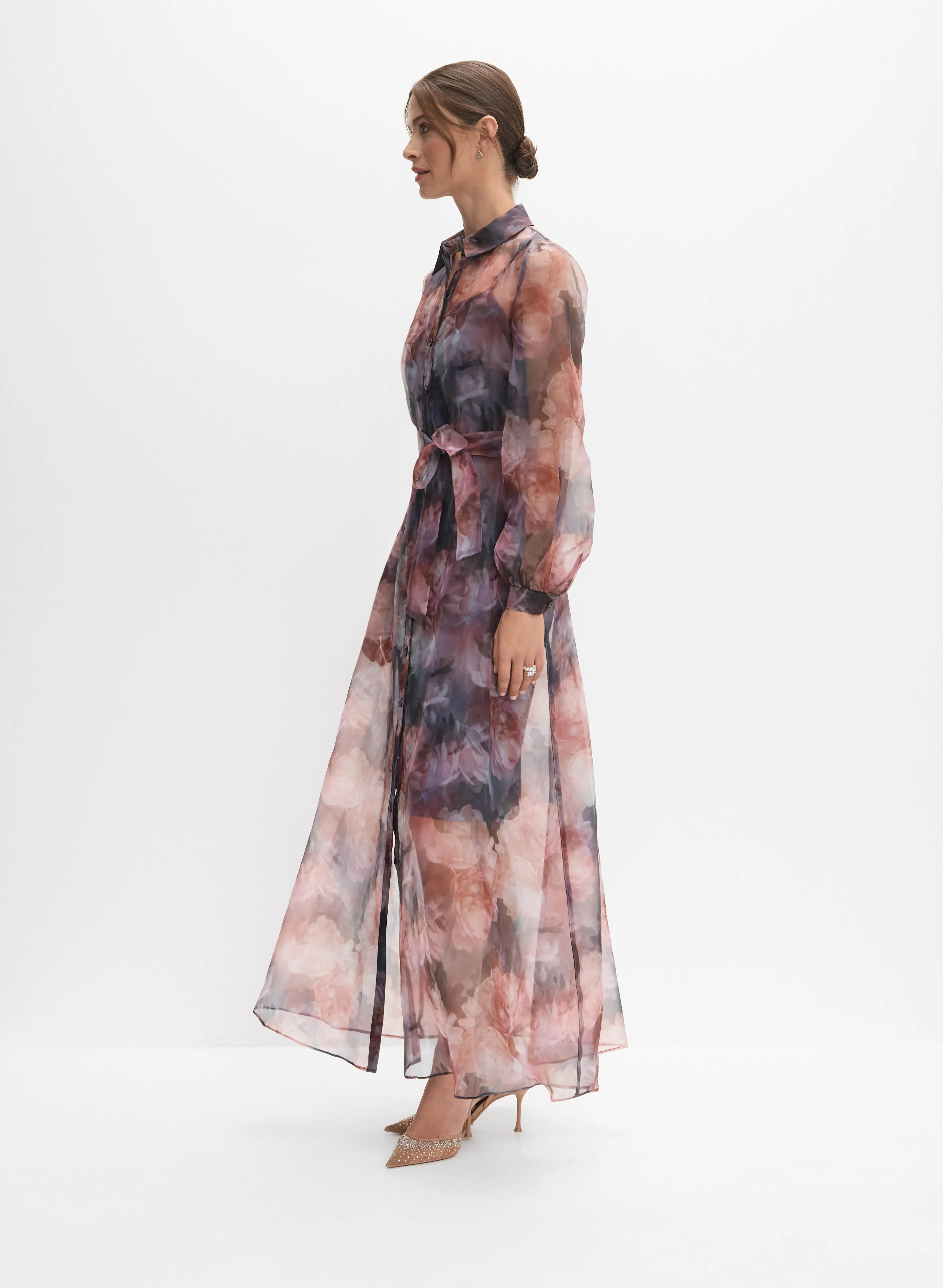 Printed Organza Dress sold by Melanie Lyne product image thumbnail 2