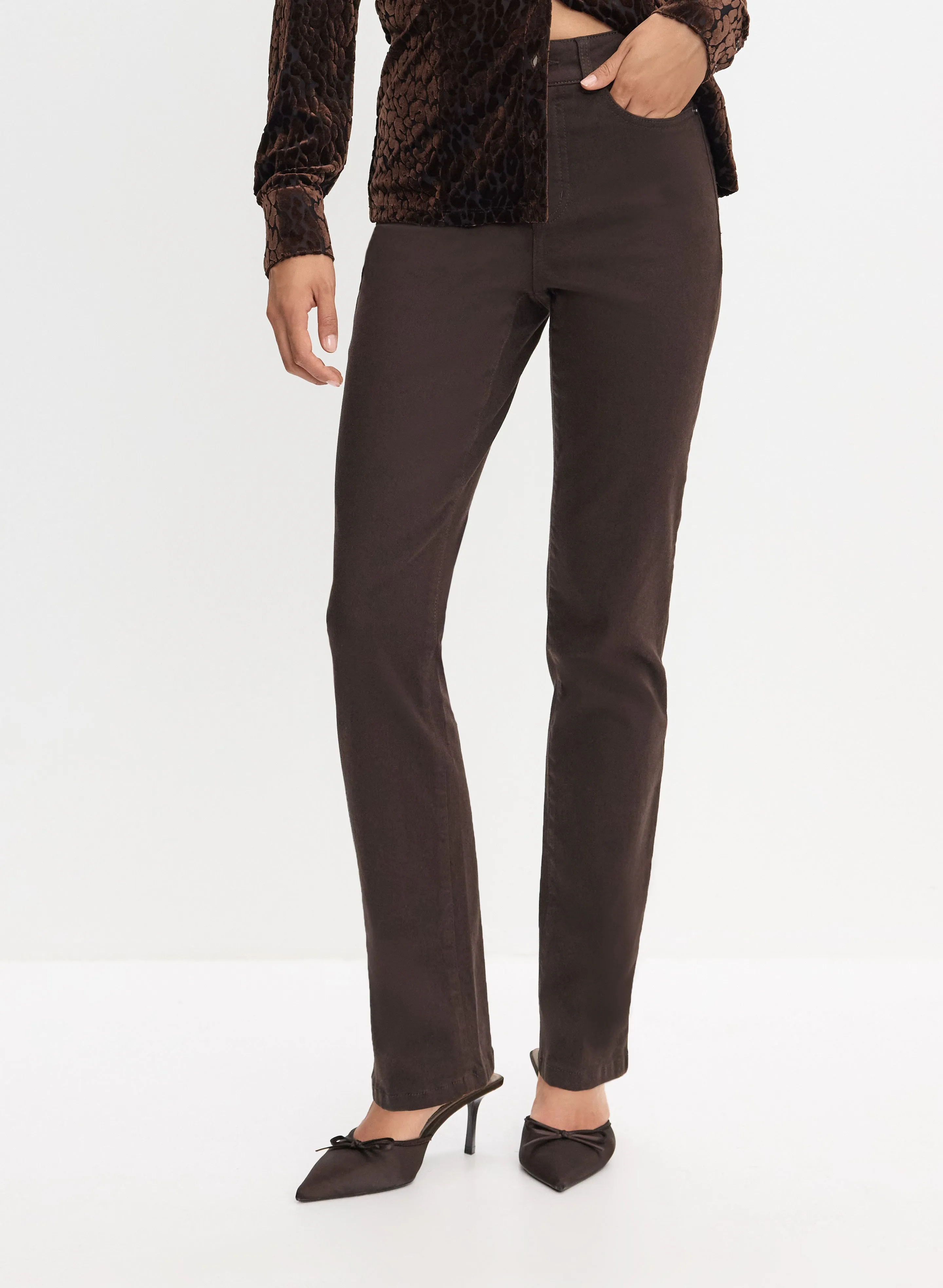 Straight-Leg Jeans sold by Melanie Lyne