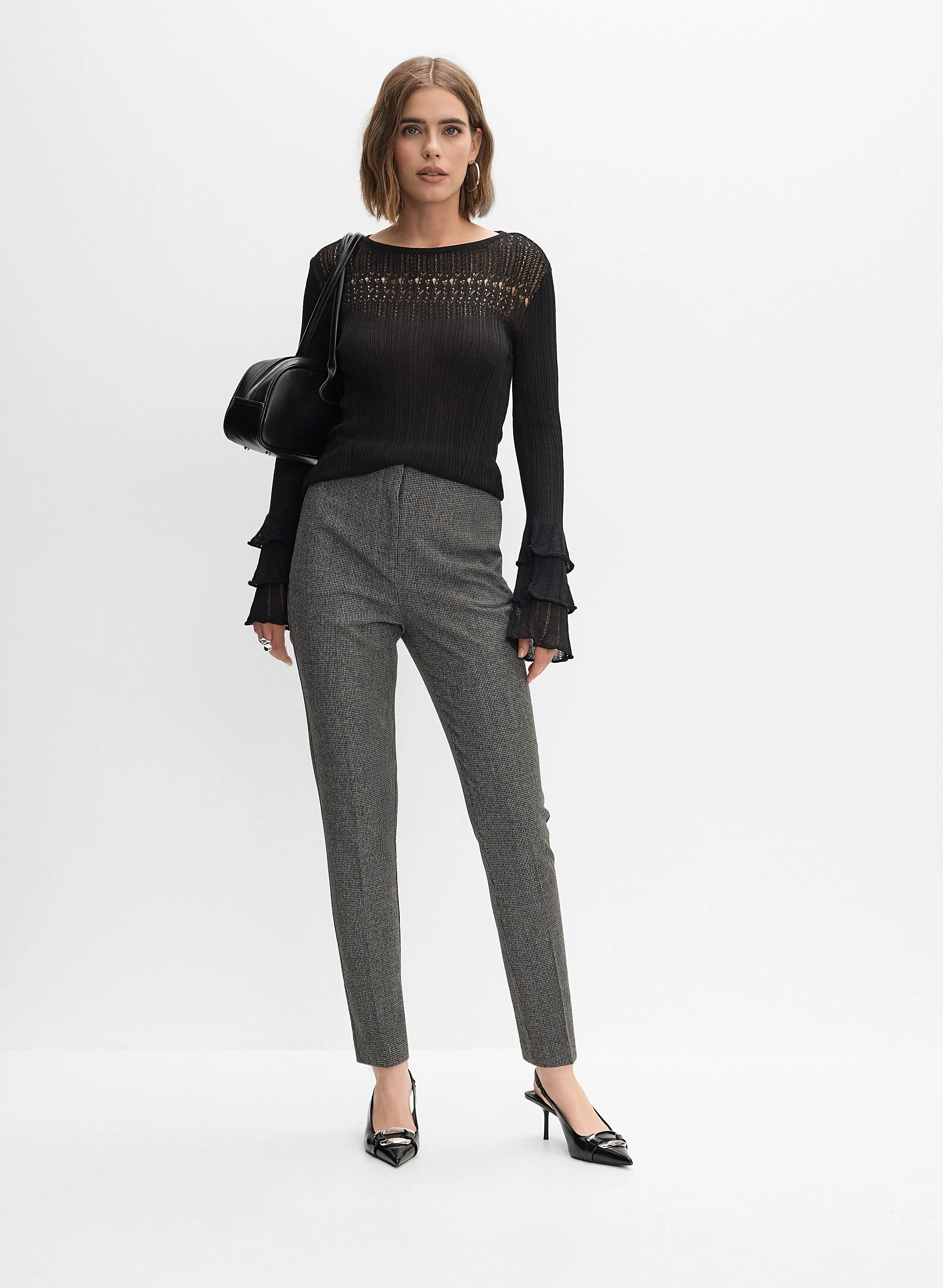 Juliette Houndstooth Pants sold by Melanie Lyne product image thumbnail 3