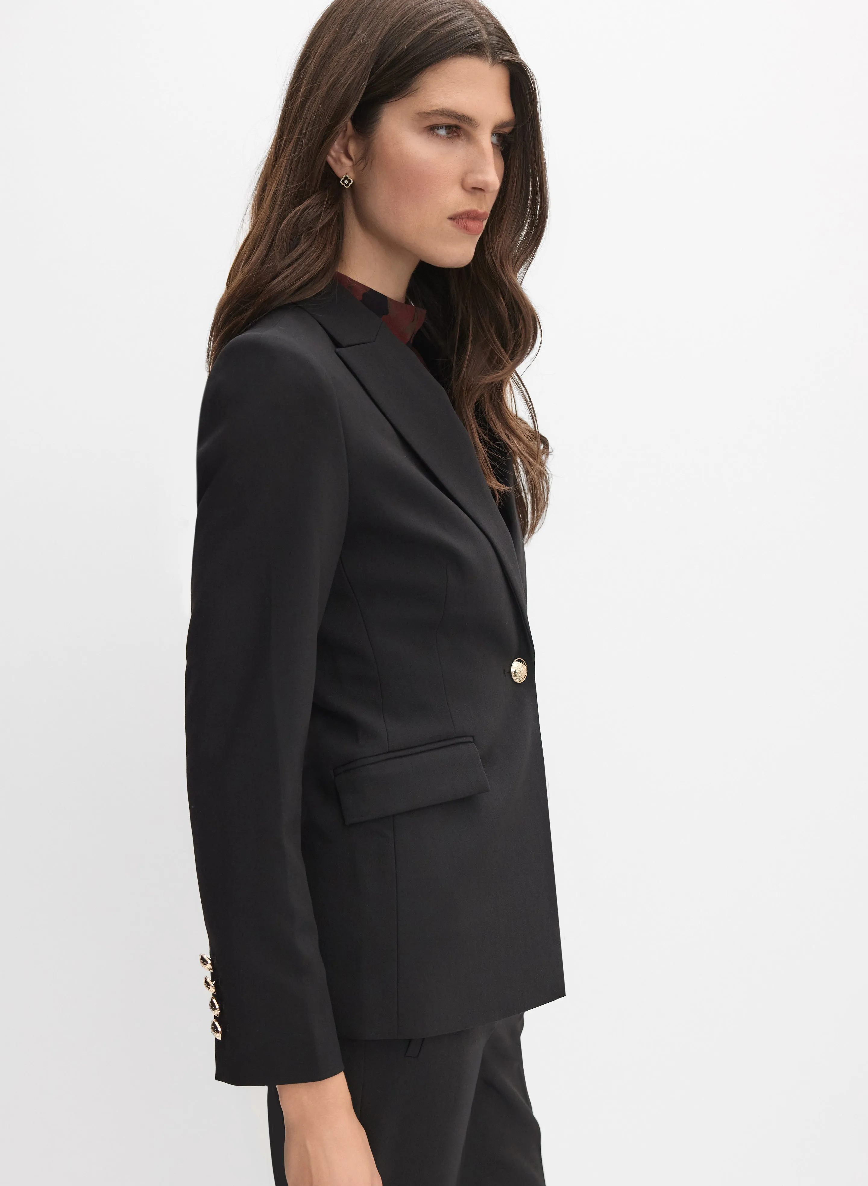 Single-Button Blazer sold by Melanie Lyne product image thumbnail 5