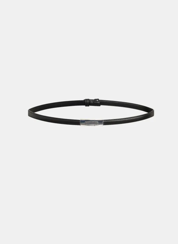 Thin Vegan Leather Belt sold by Melanie Lyne