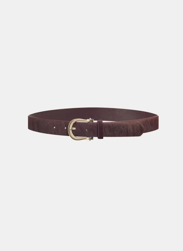 Leather Horseshoe Buckle Belt sold by Melanie Lyne