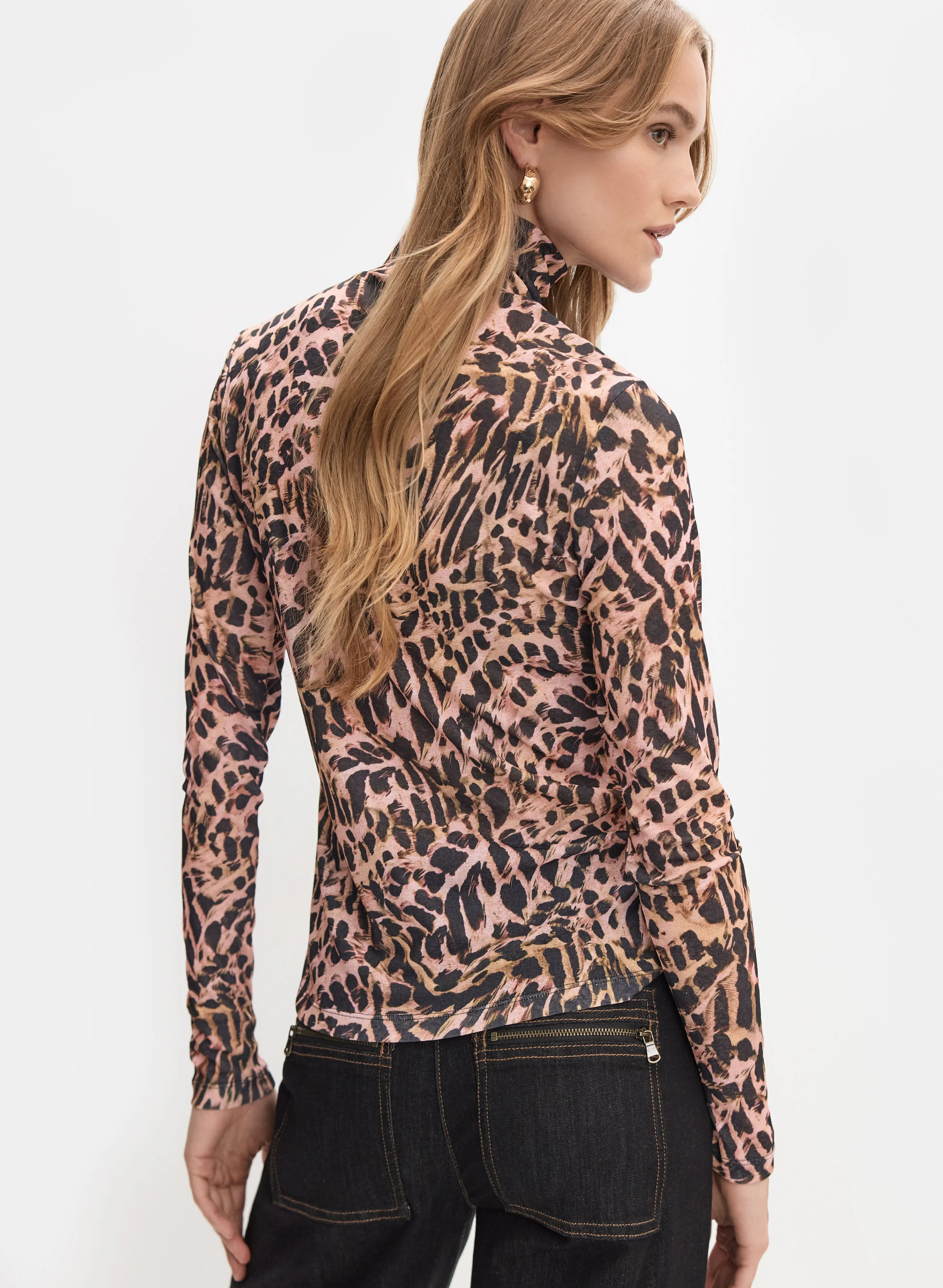Leopard Print Top sold by Melanie Lyne product image thumbnail 2