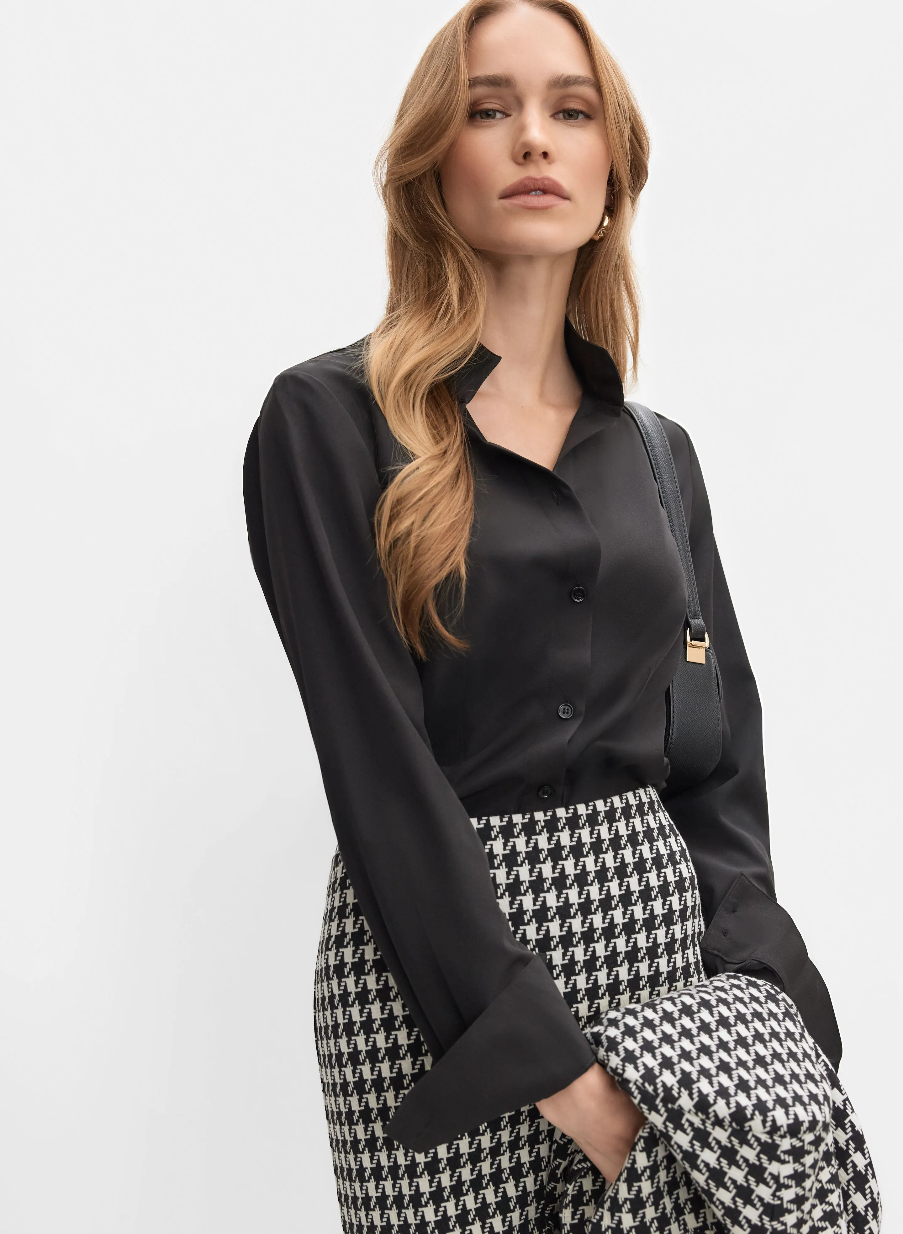 Stand Collar Blouse sold by Melanie Lyne