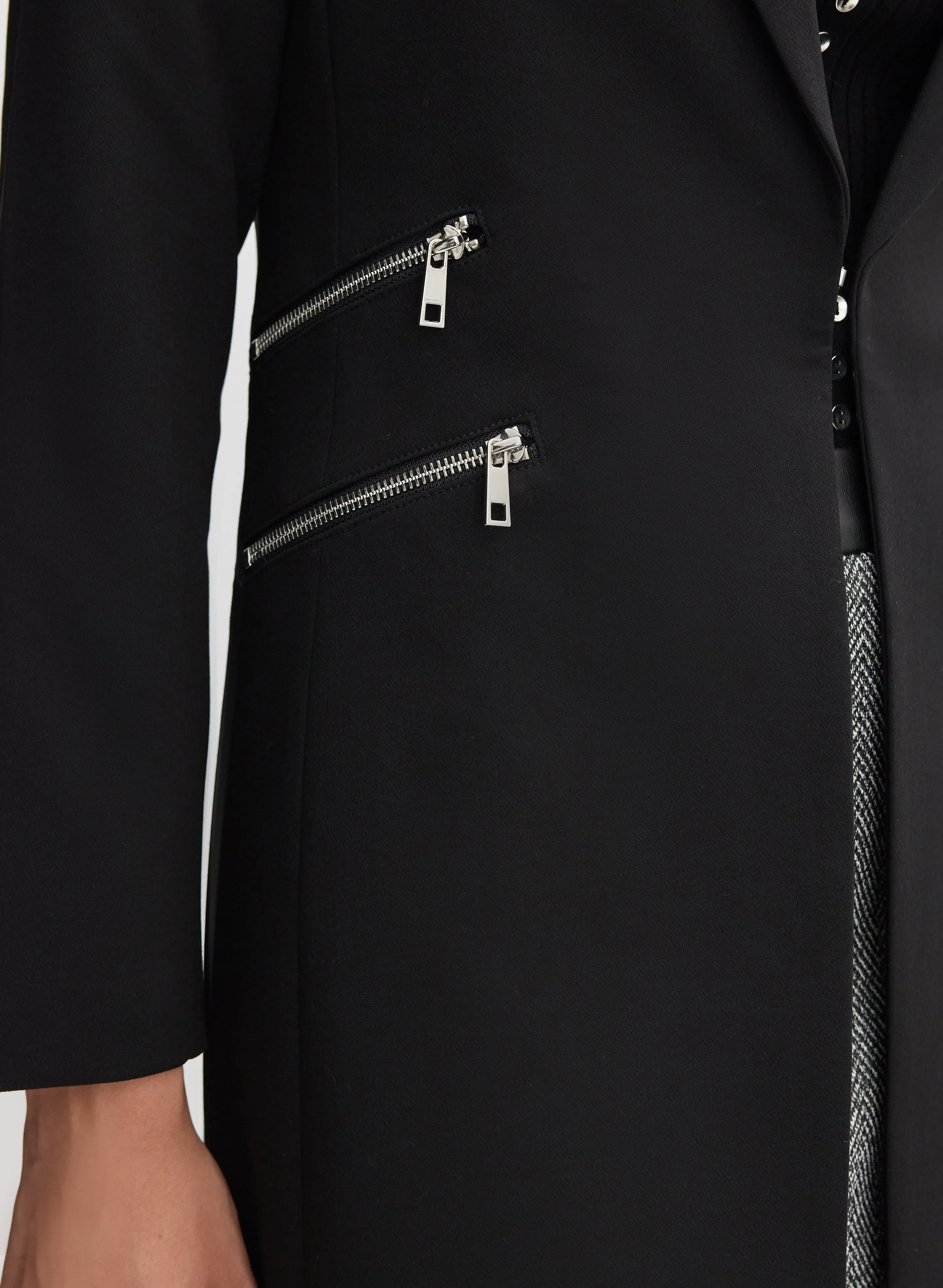 Zip Detail Jacket sold by Melanie Lyne product image thumbnail 2